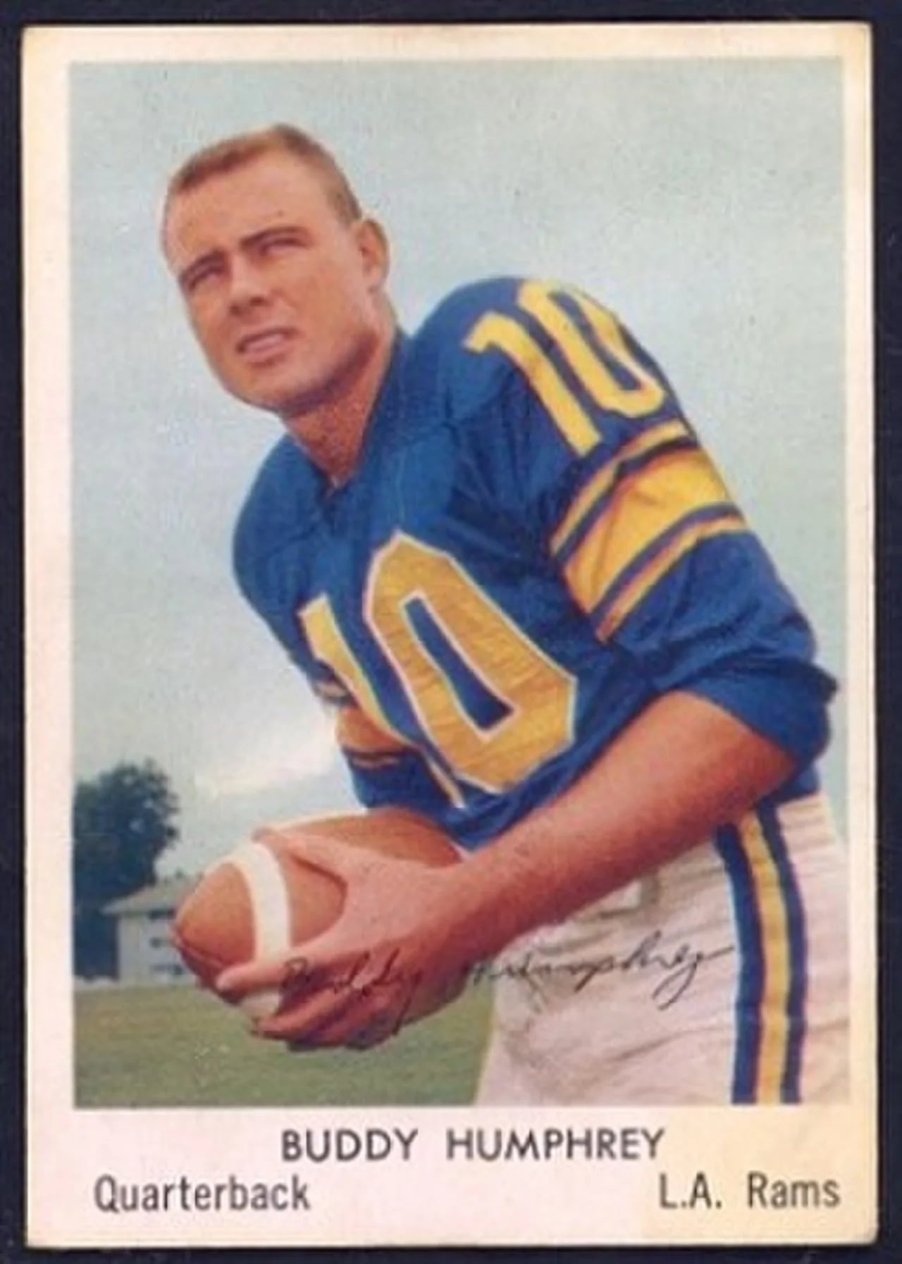 Porträt von Buddy Humphrey (1935–1988) – Gedenkseite