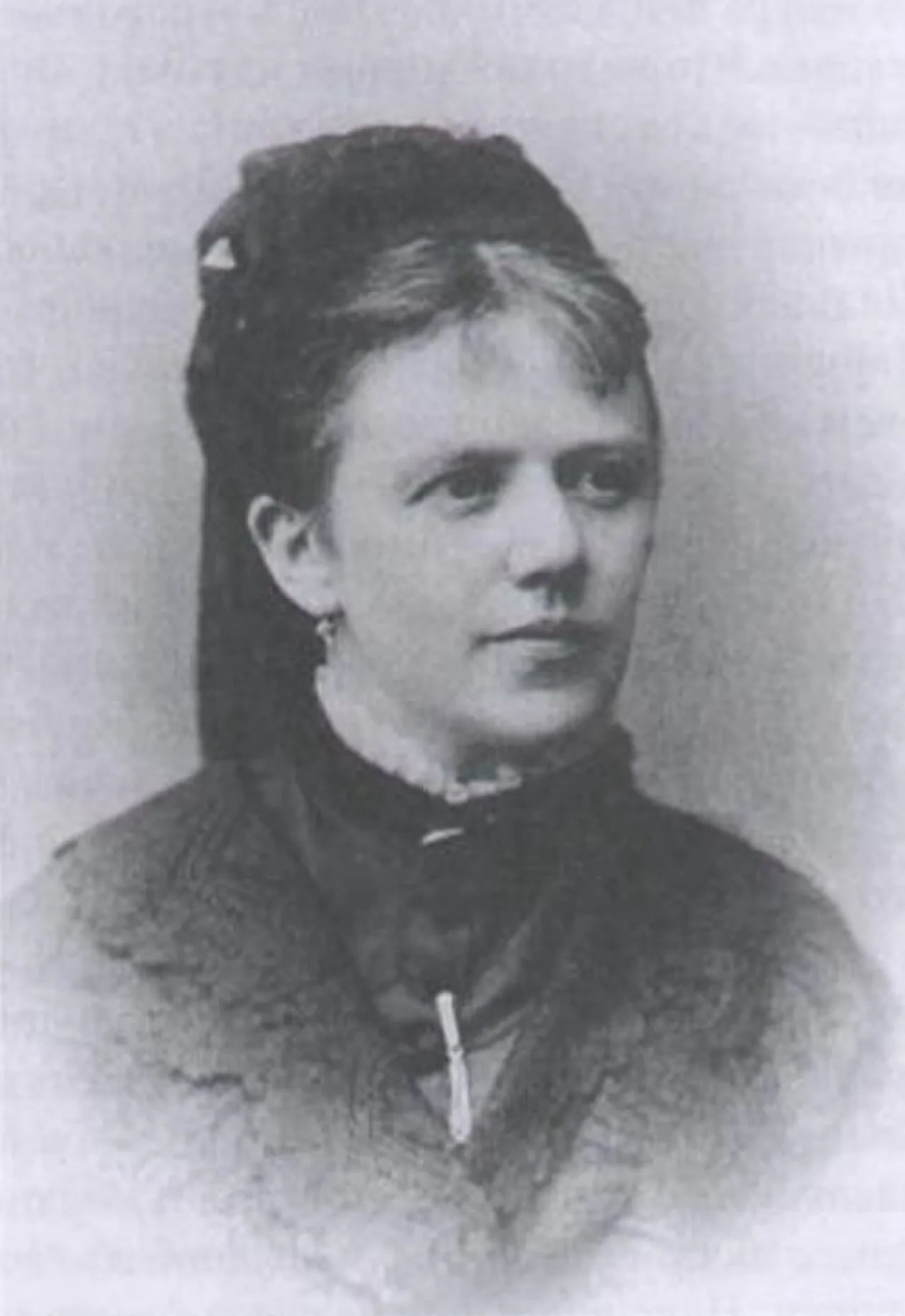 Porträt von Alexandra Iljinitschna Tschaikowskaja (1841–1891) – Gedenkseite