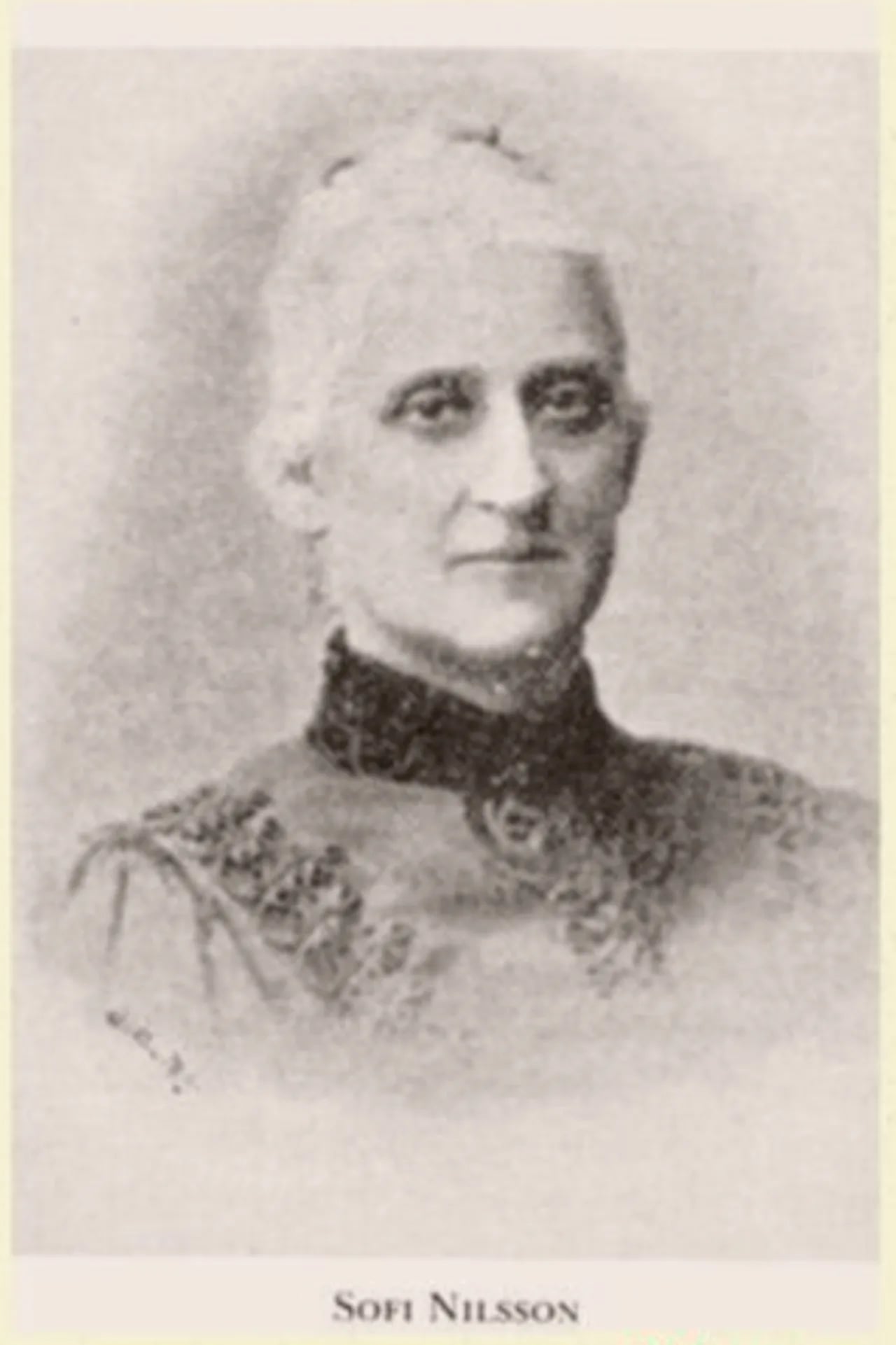 Porträt von Sofi Nilsson (1840–1923) – Gedenkseite