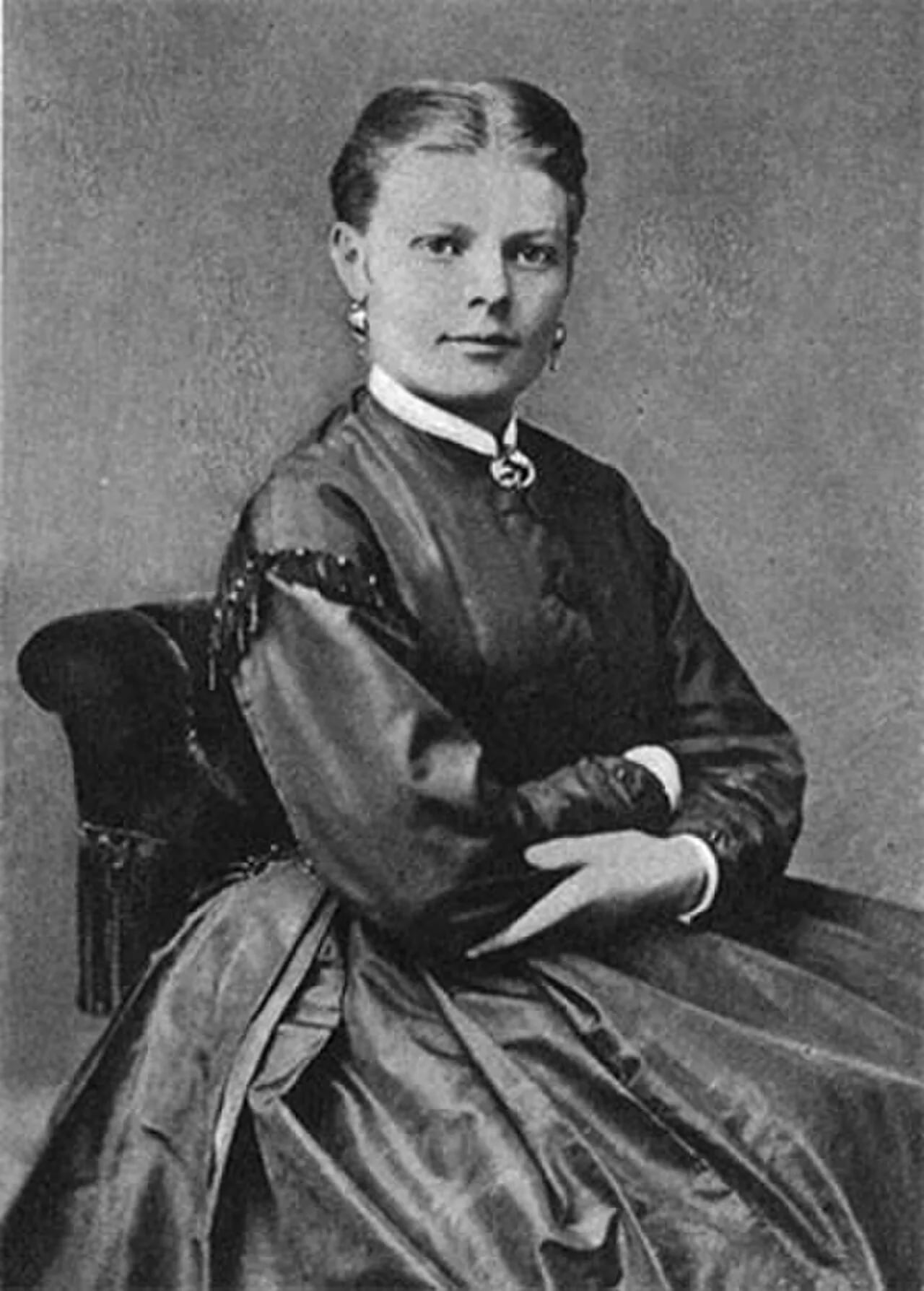 Portrait of Anna de Wahl (1844–1889) – memorial page