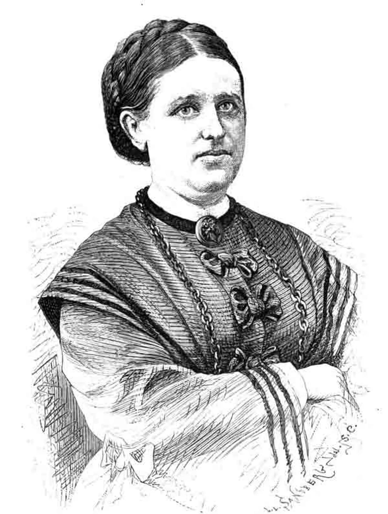 Porträt von Josefina Wettergrund (1830–1903) – Gedenkseite
