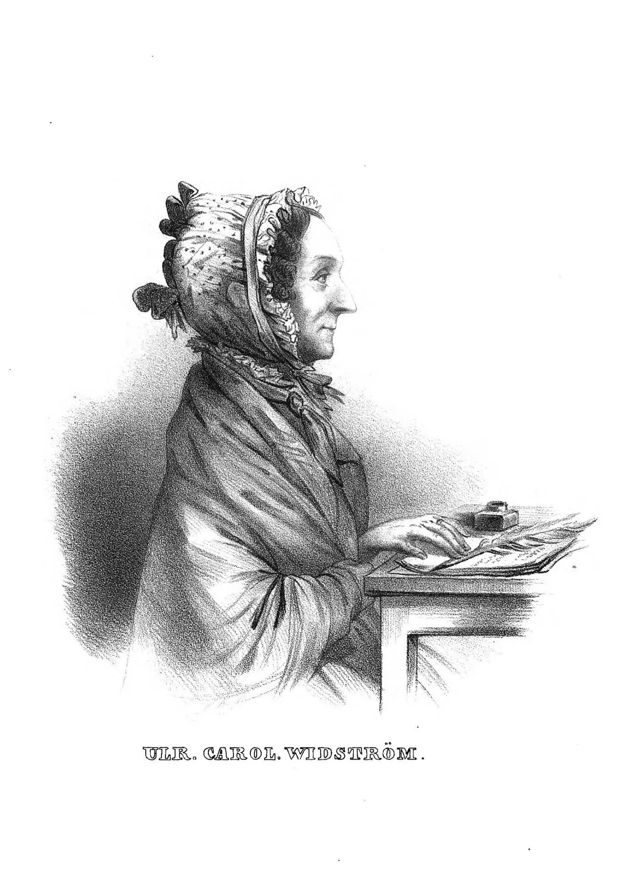 Porträt von Ulrika Widström (1764–1841) – Gedenkseite