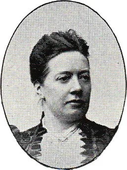 Portrait of Hilma Åberg (1854–1927) – memorial page