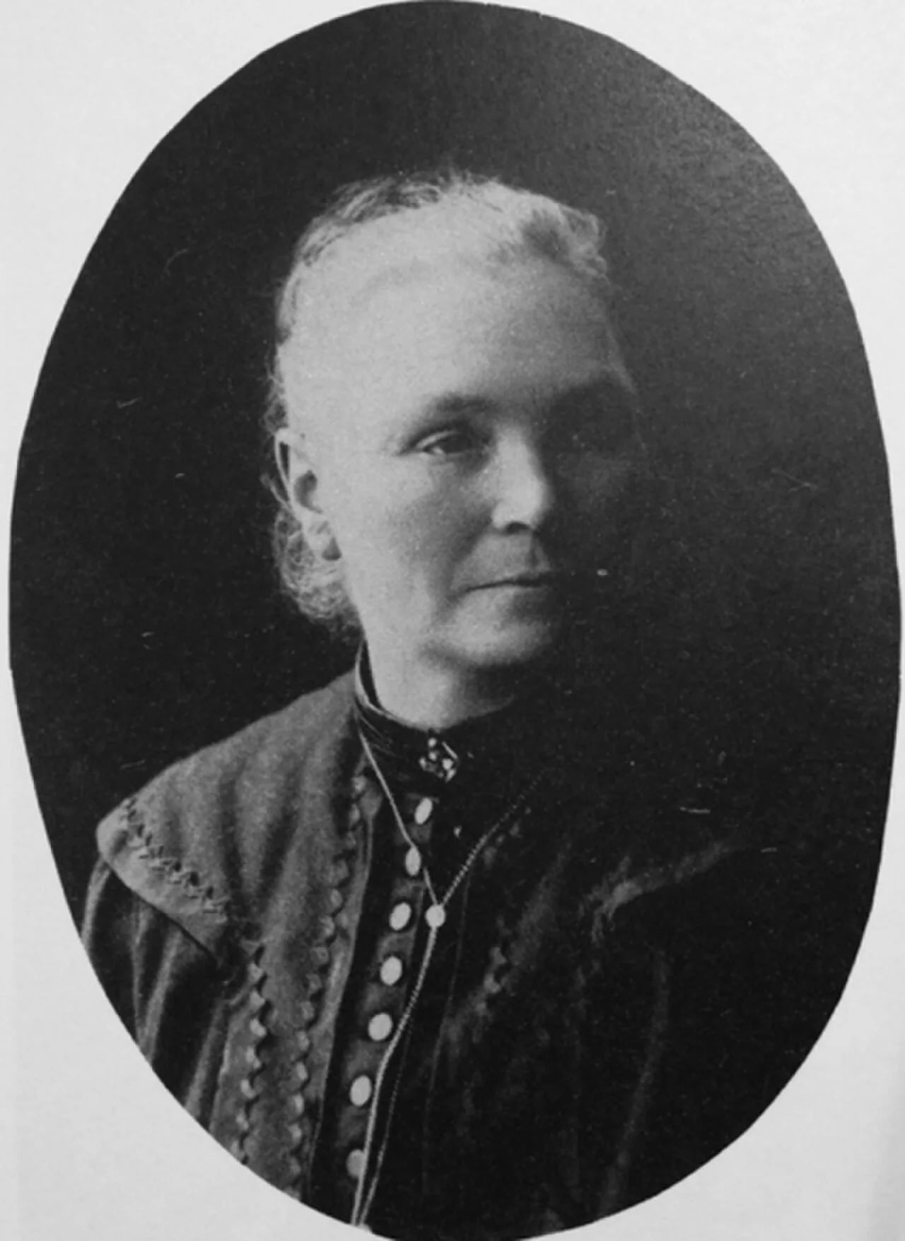 Porträt von Tekla Åberg (1853–1922) – Gedenkseite