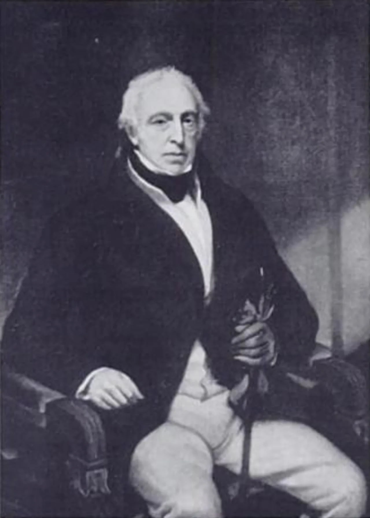 Porträt von Hugh Elliot (1752–1830) – Gedenkseite