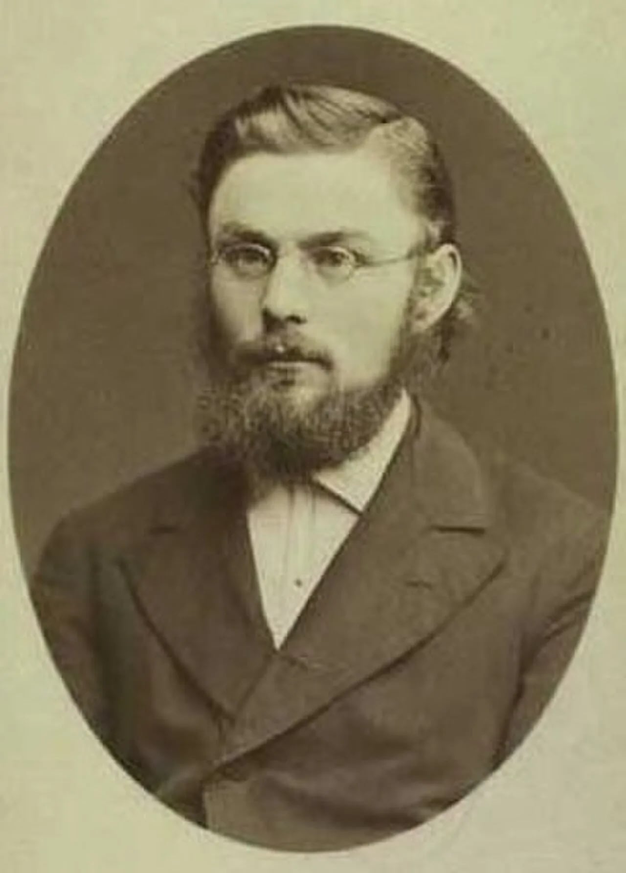 Porträt von Carl Aarsleff (1852–1918) – Gedenkseite