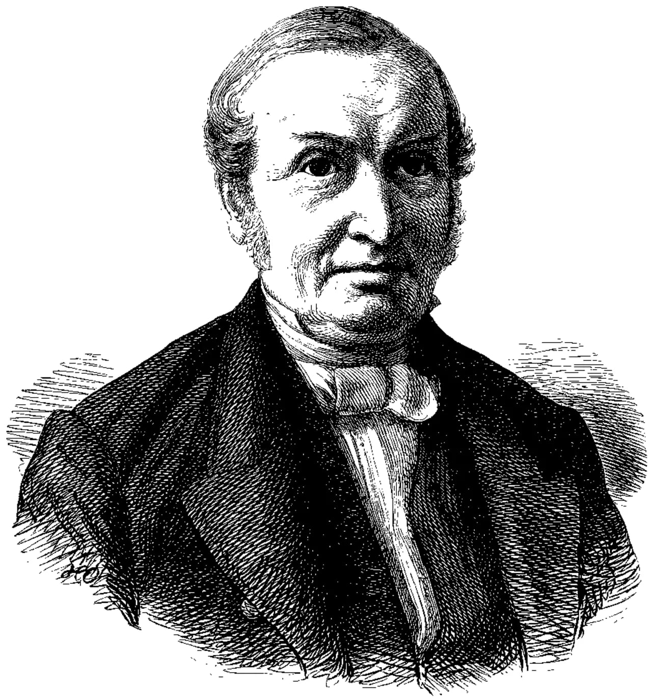 Portrait of Peter Daniel Bruun (1796–1864) – memorial page