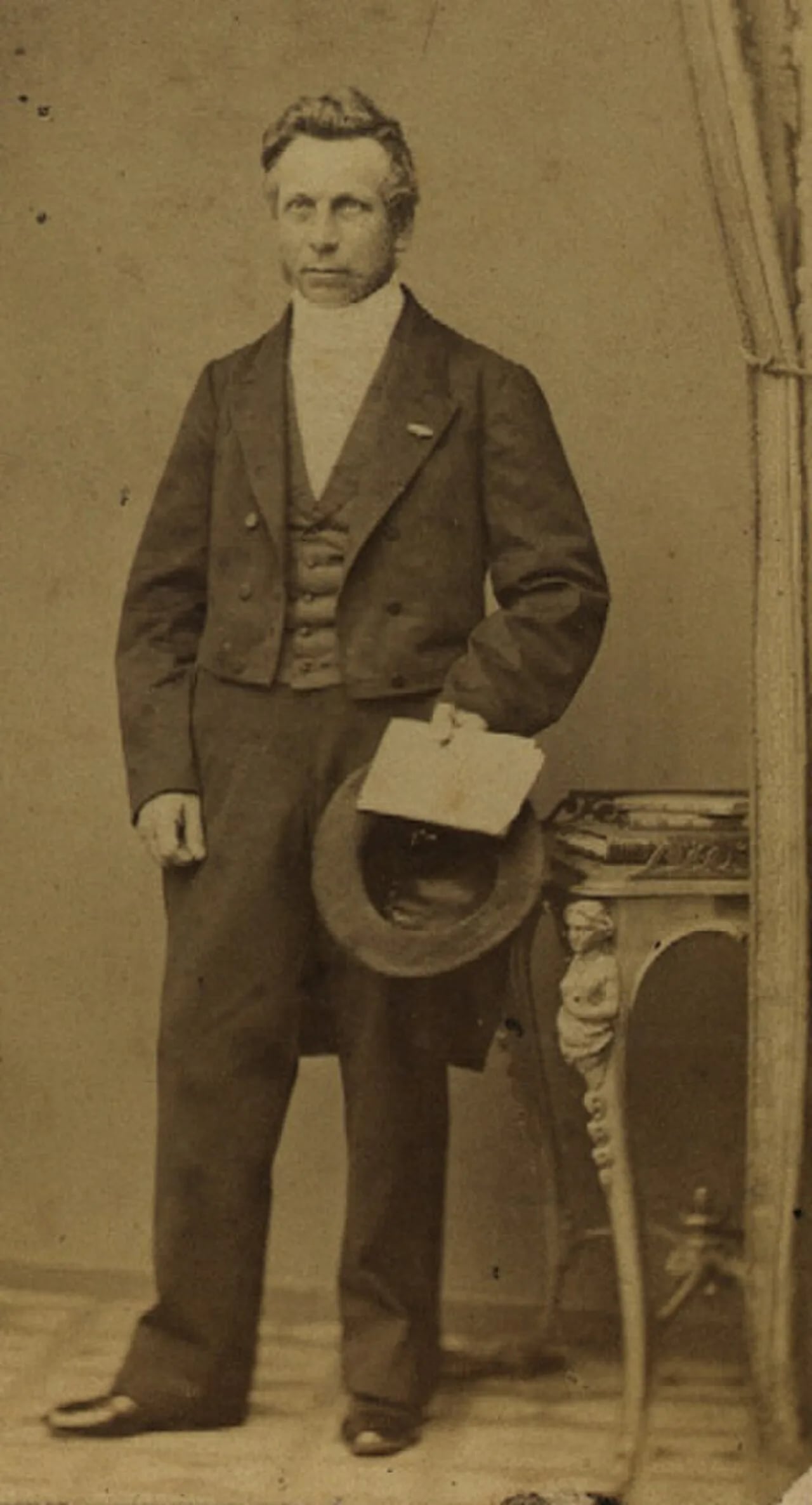 Portrait of Rasmus Nielsen (1809–1884) – memorial page