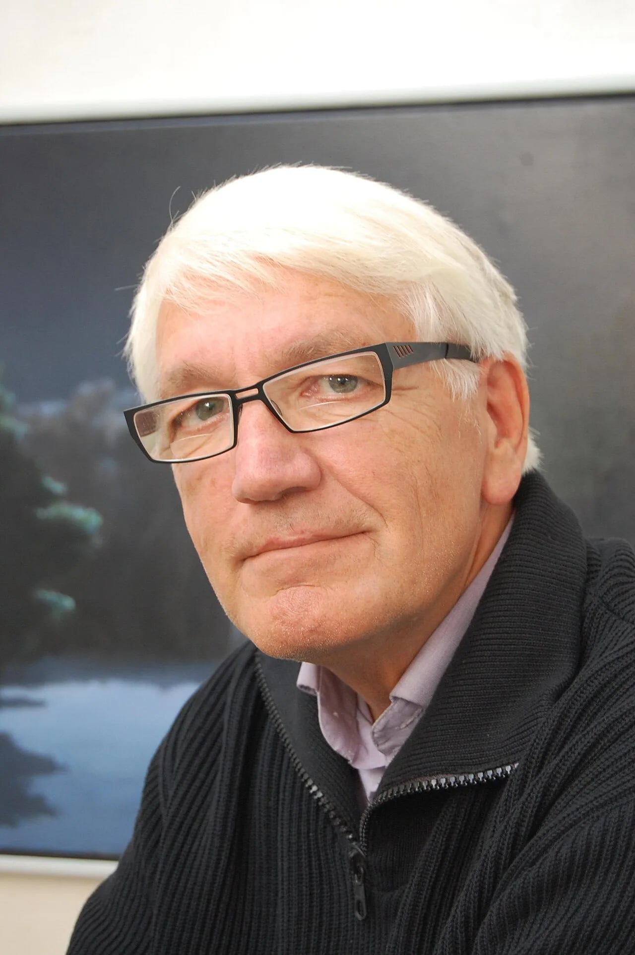 Portrait of Poul Anker Bech (1942–2009) – memorial page