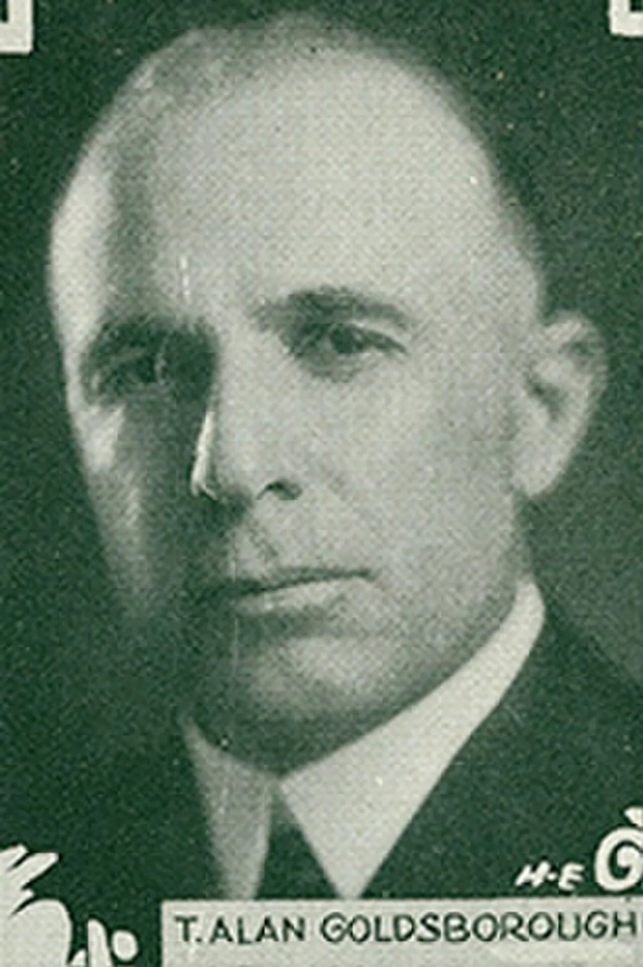 Porträt von Thomas Alan Goldsborough (1877–1951) – Gedenkseite