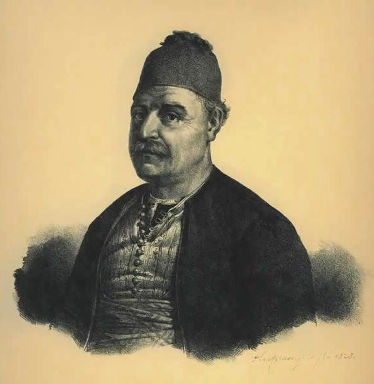 Porträt von Andreas Miaoulis (1769–1835) – Gedenkseite