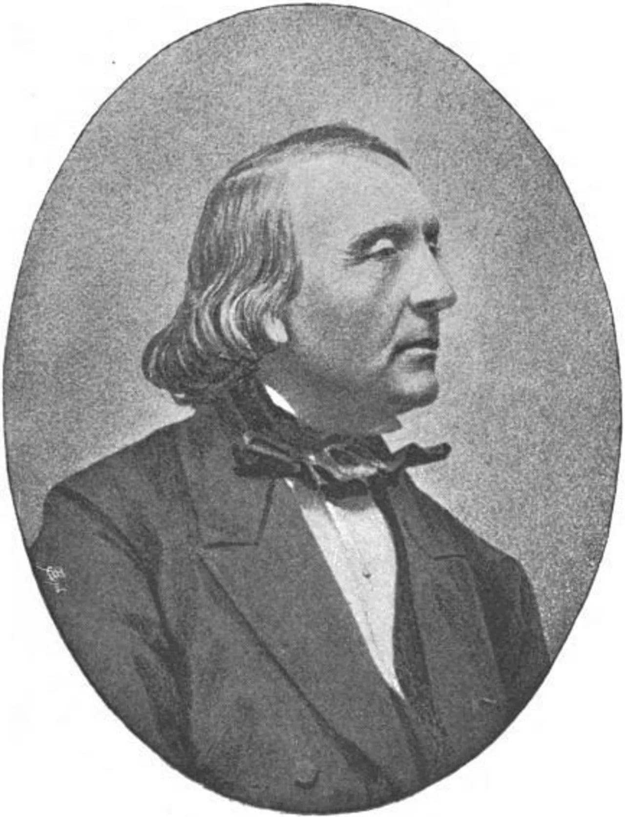 Porträt von Andreas Munch (1811–1884) – Gedenkseite