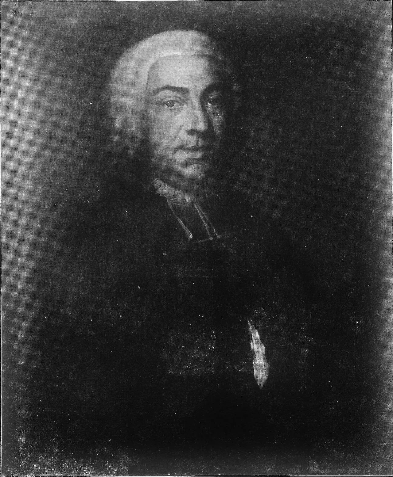 Porträt von Burkhard David Mauchart (1696–1751) – Gedenkseite