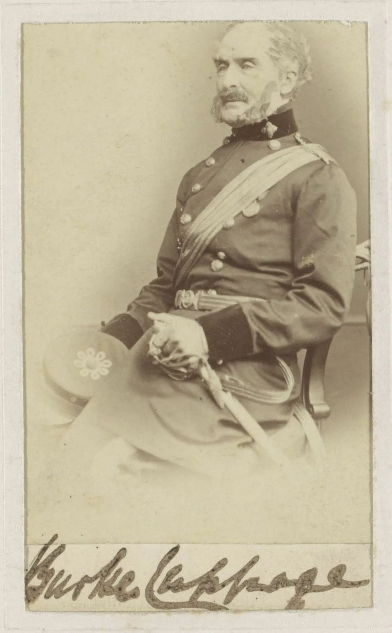 Portrait of Burke Cuppage (1794–1877) – memorial page