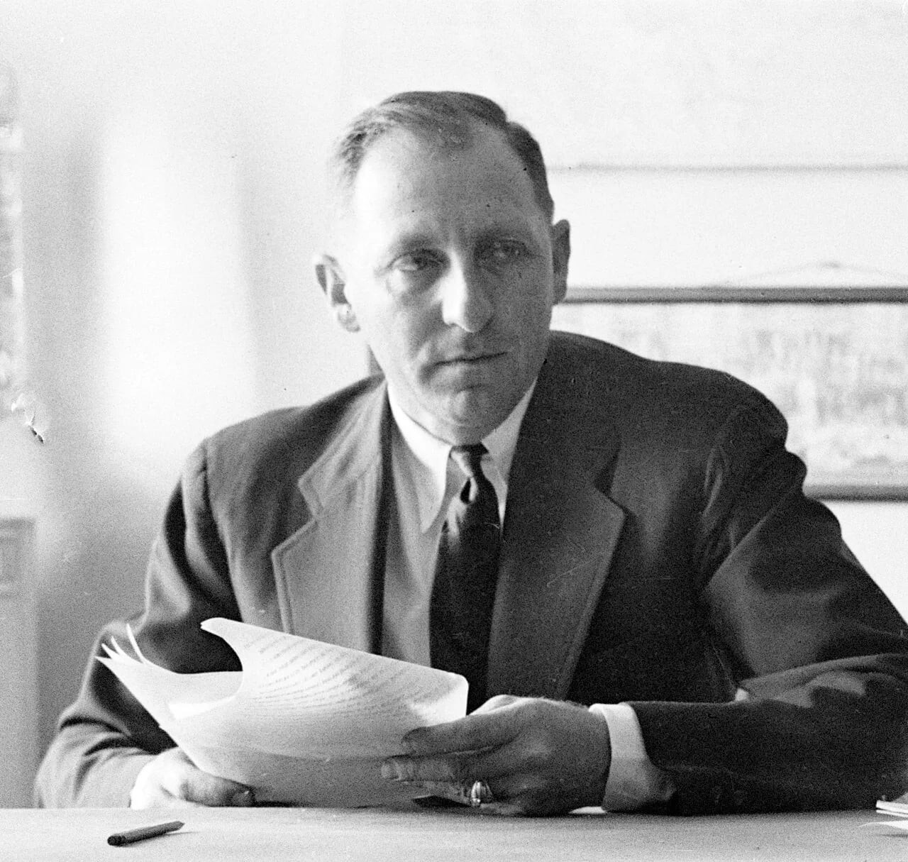 Porträt von Buron Fitts (1895–1973) – Gedenkseite