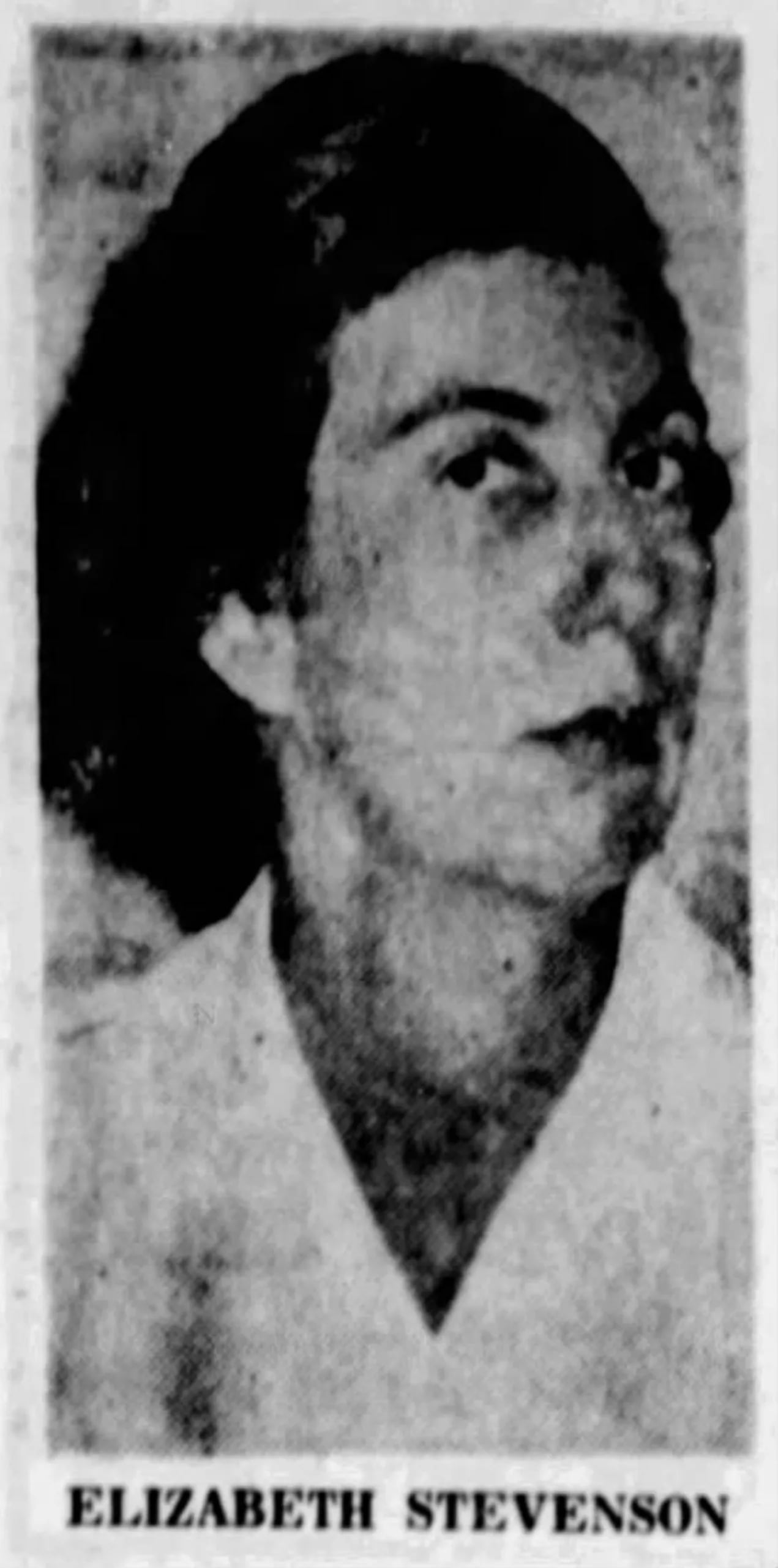 Portrait of Elizabeth Stevenson (1919–1999) – memorial page