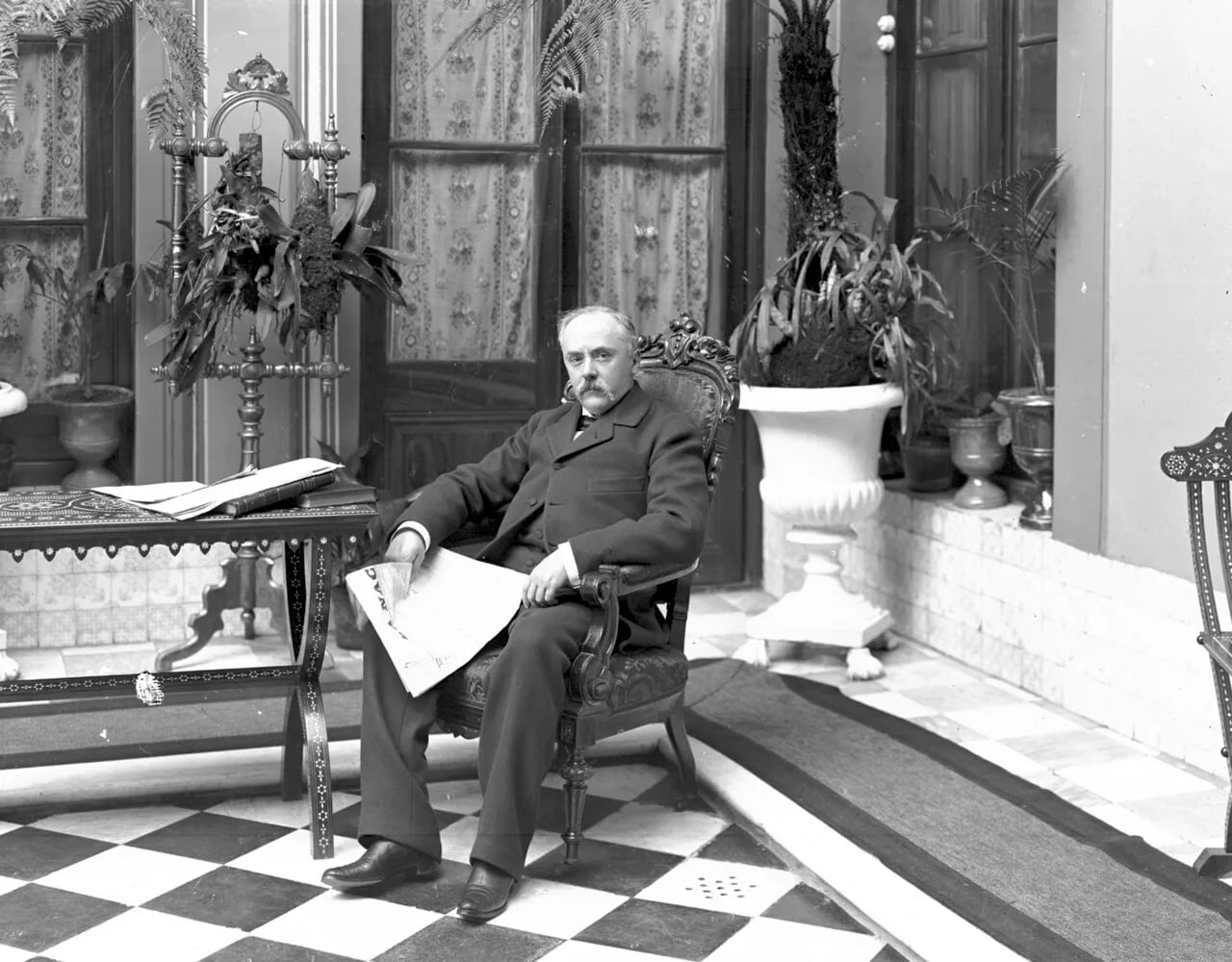 Portrait of Juan Idiarte Borda (1844–1897) – memorial page