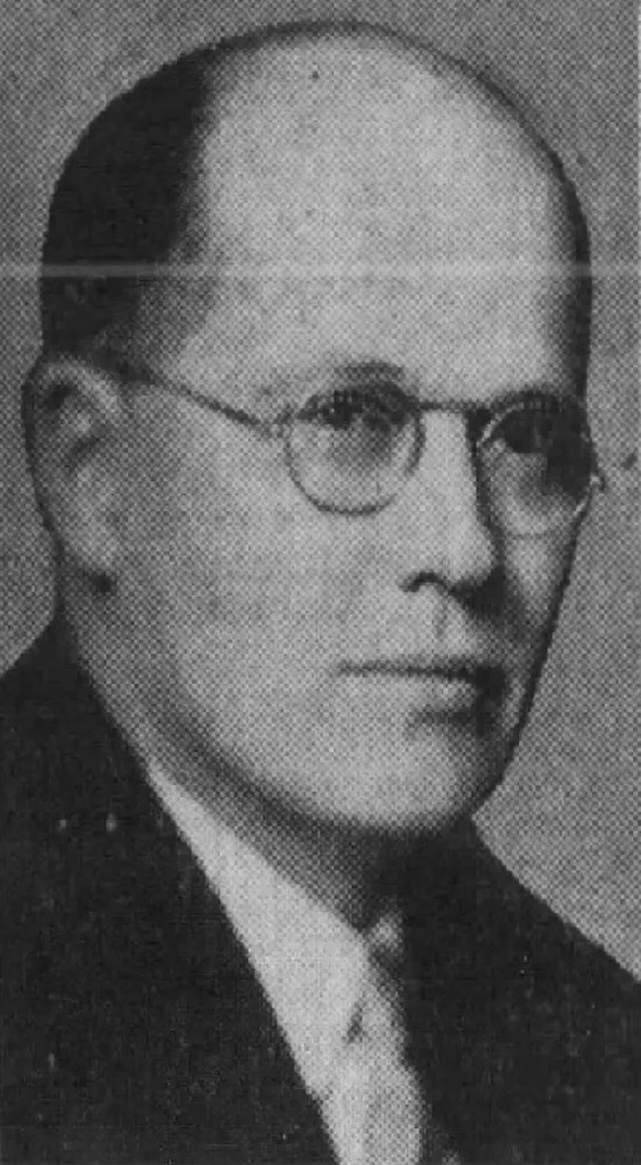 Porträt von Byron B. Harlan (1886–1949) – Gedenkseite
