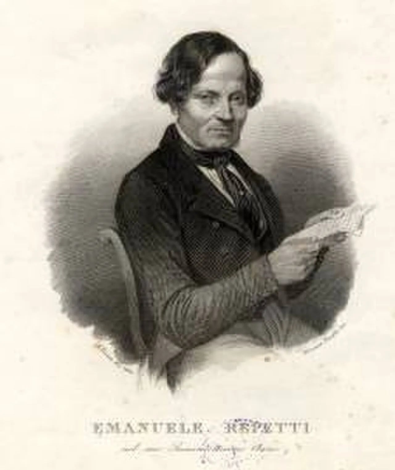 Portrait of Emanuele Repetti (1776–1852) – memorial page