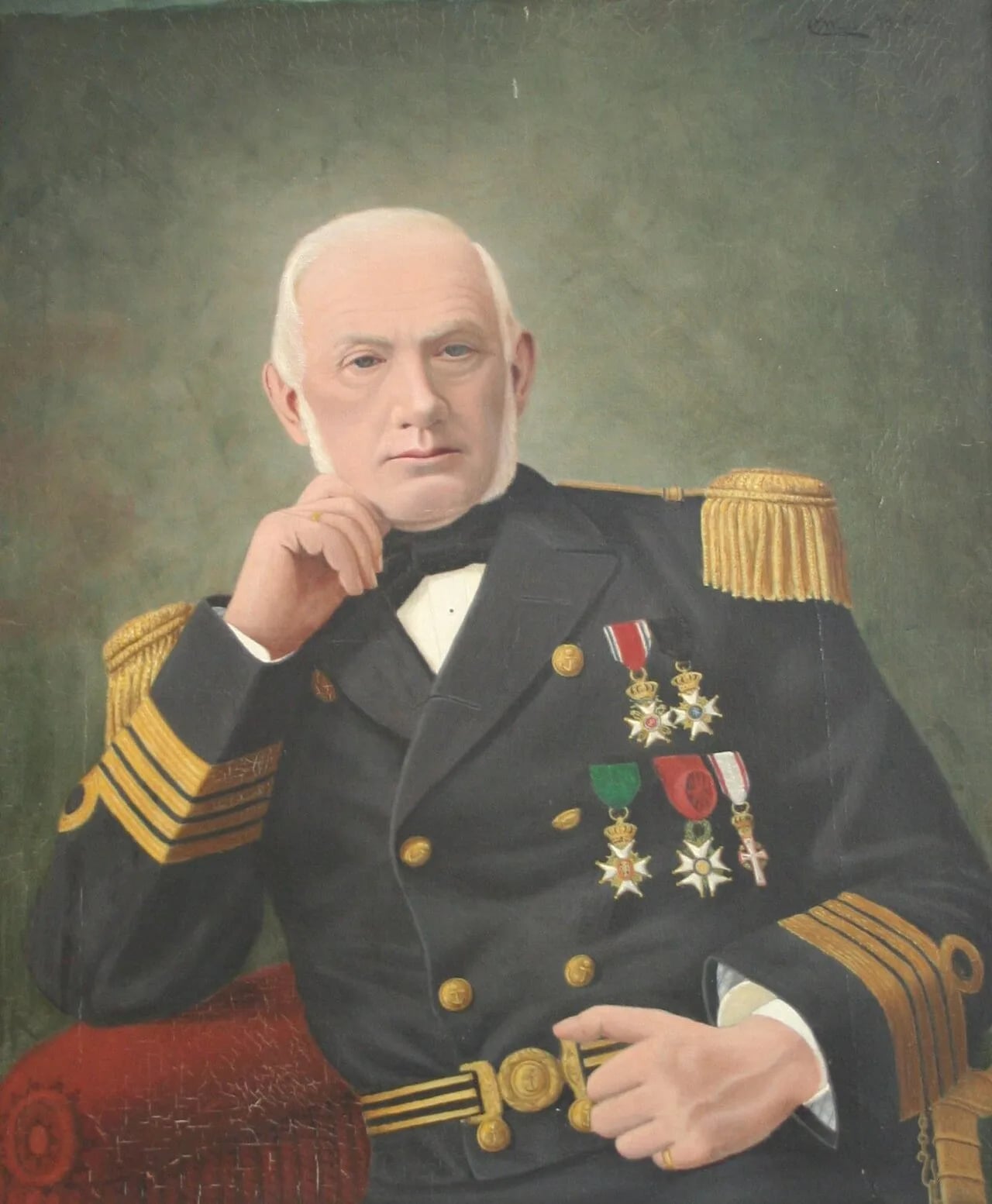 Portrait of Bøicke Johan Rulffs Koren (1828–1909) – memorial page