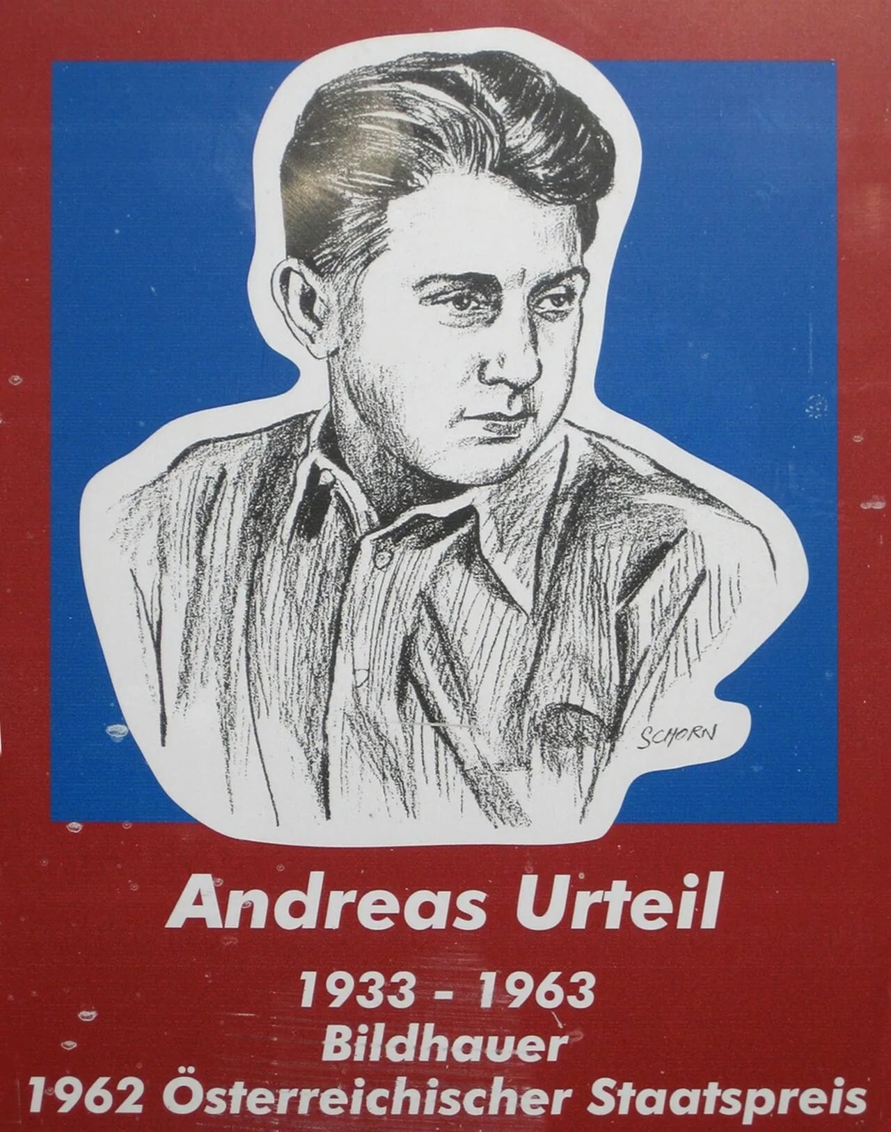Porträt von Andreas Urteil (1933–1963) – Gedenkseite
