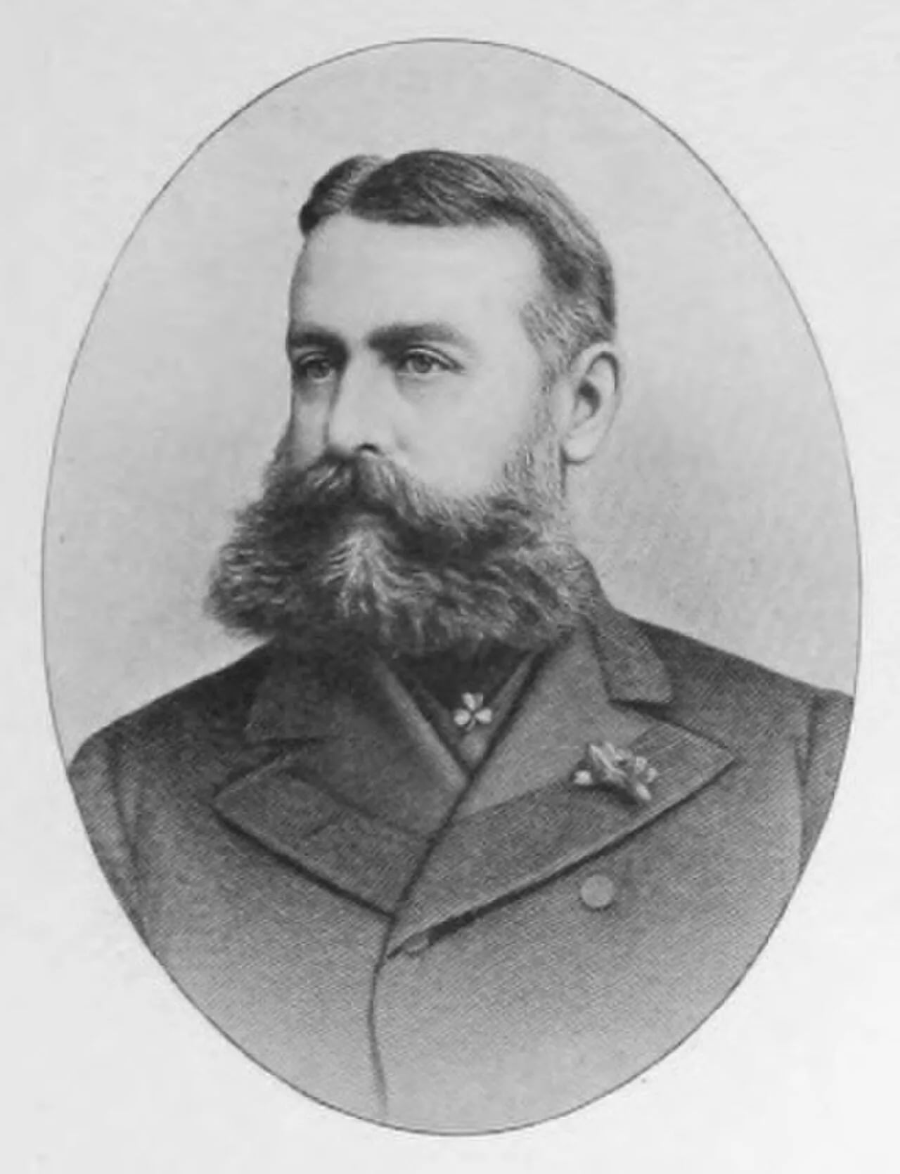 Porträt von Joseph Scott Fullerton (1835–1897) – Gedenkseite