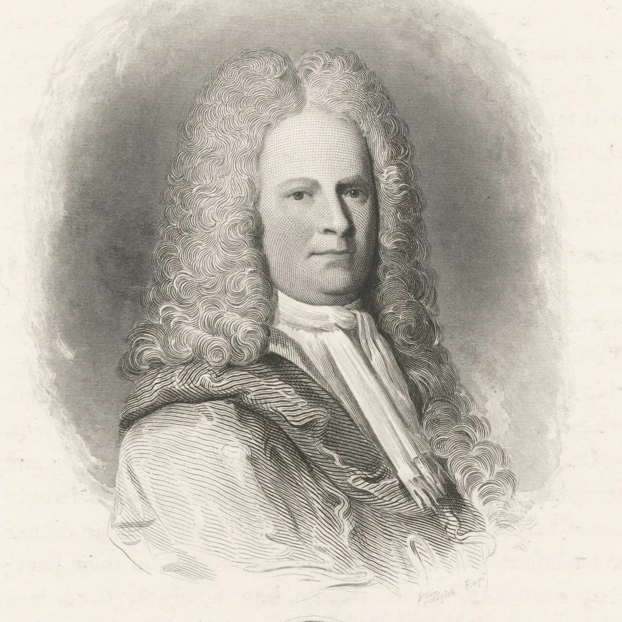 Porträt von Caleb Heathcote (1665–1721) – Gedenkseite