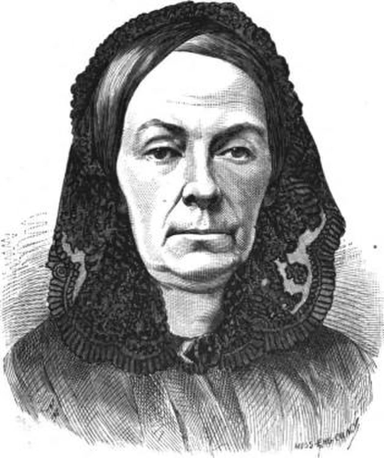 Portrait of Calista Vinton (1807–1864) – memorial page