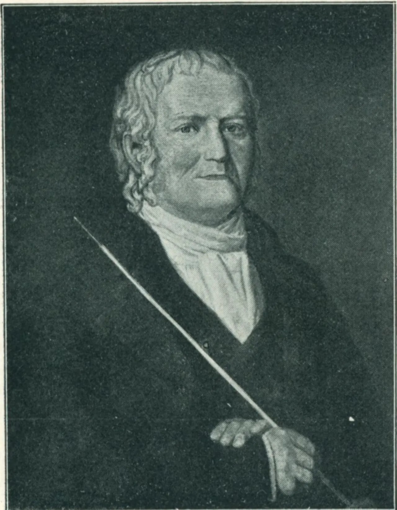 Porträt von Johann Ludvig Zinn (1734–1802) – Gedenkseite