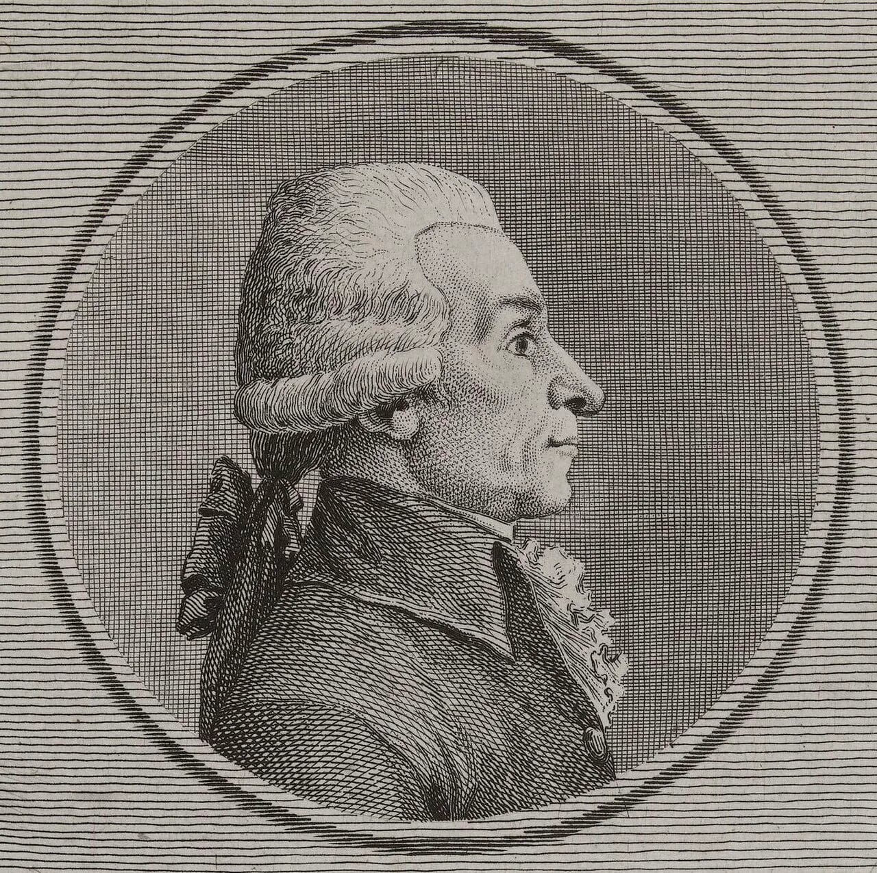 Porträt von Étienne Larade (1729–1791) – Gedenkseite