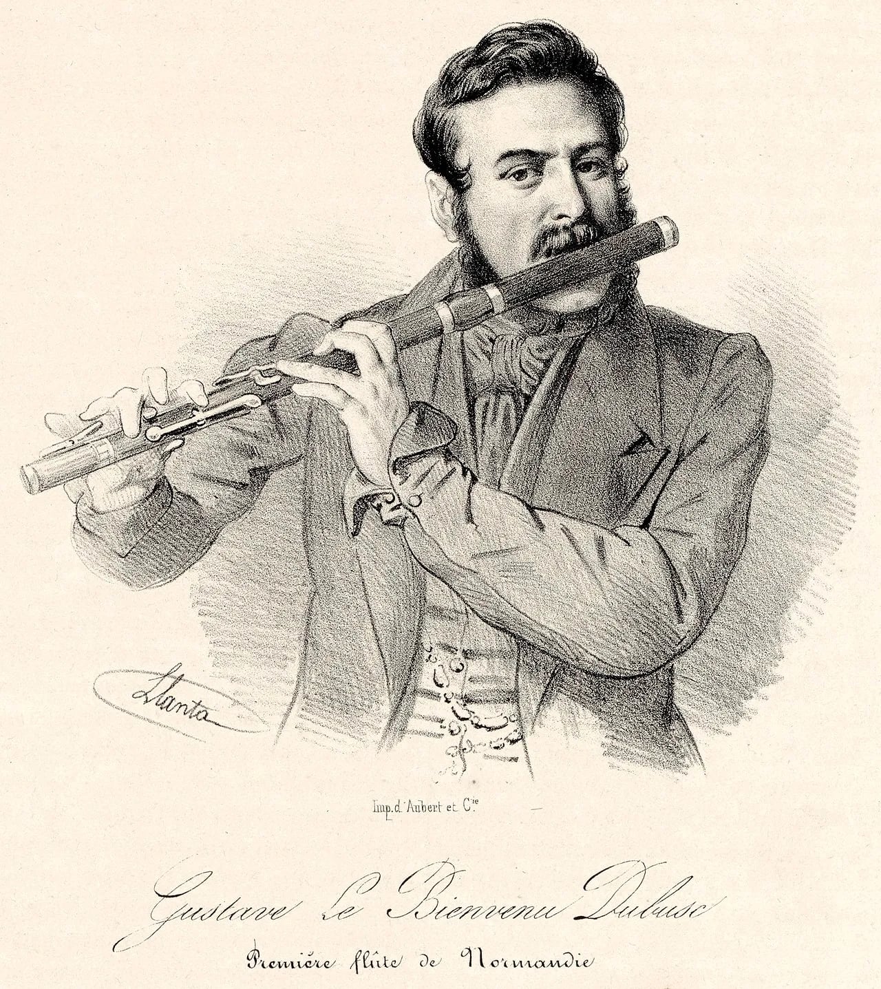 Portrait of Gustave Le Bienvenu-Dubusc (1801–1870) – memorial page