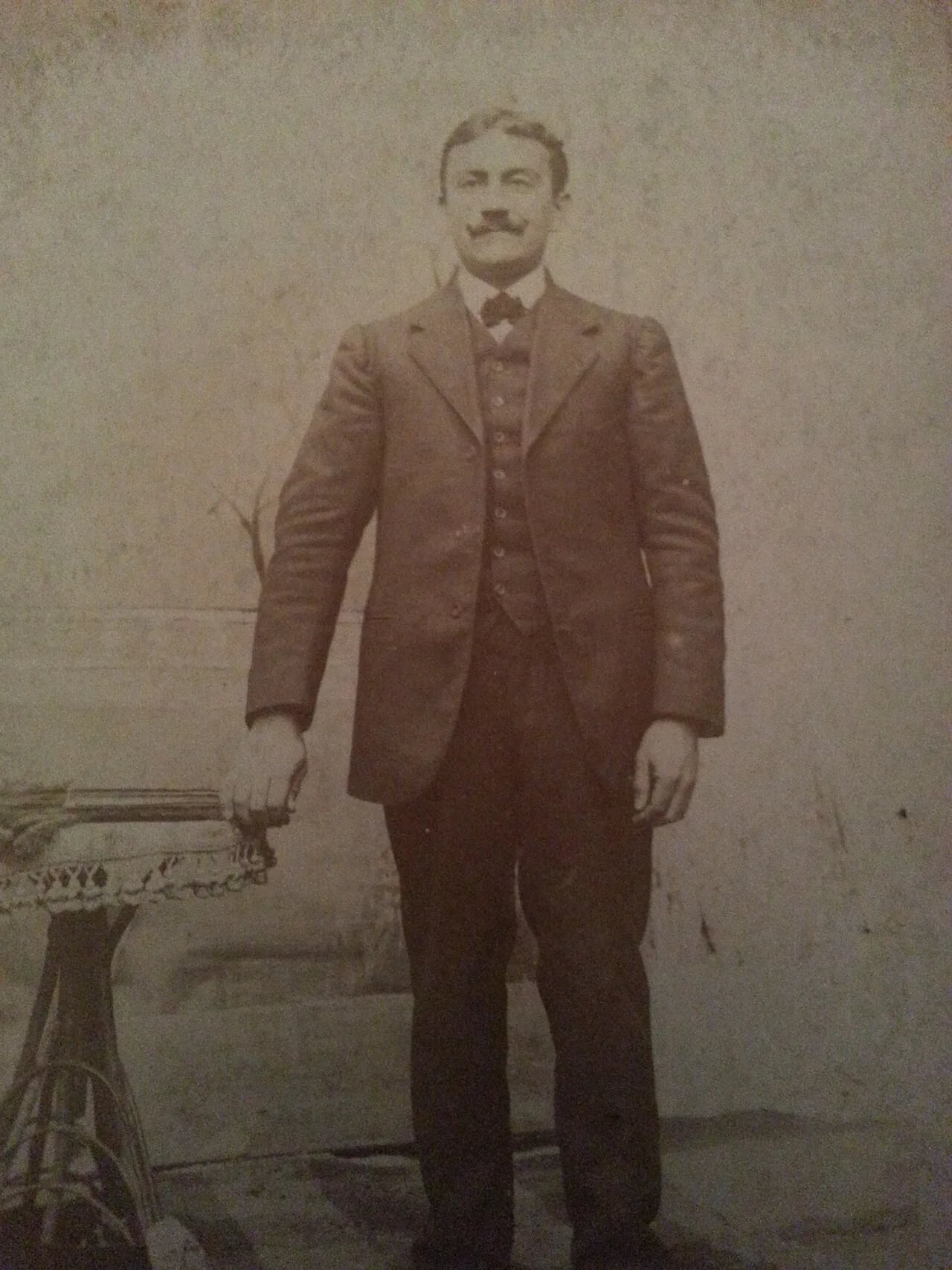 Portrait of Augustin Pourreau (1882–1968) – memorial page