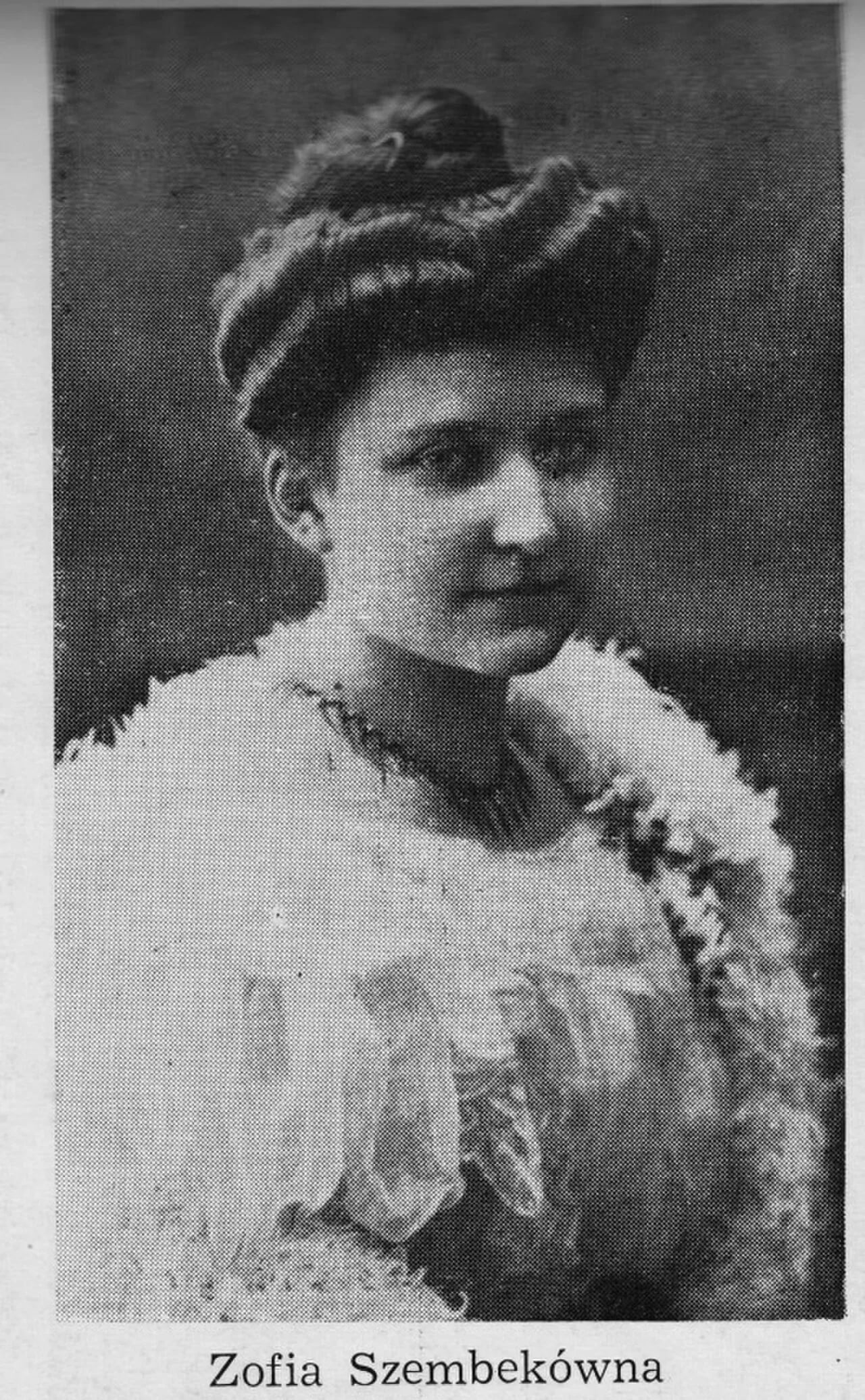 Porträt von Zofia Szembekówna (1885–1974) – Gedenkseite