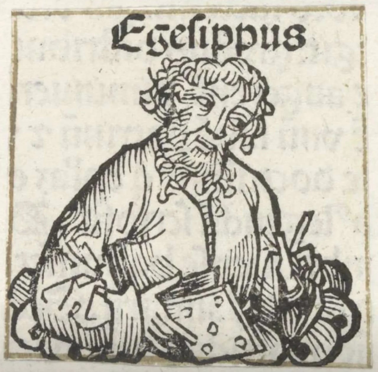Porträt von Hegesippus (110–180) – Gedenkseite
