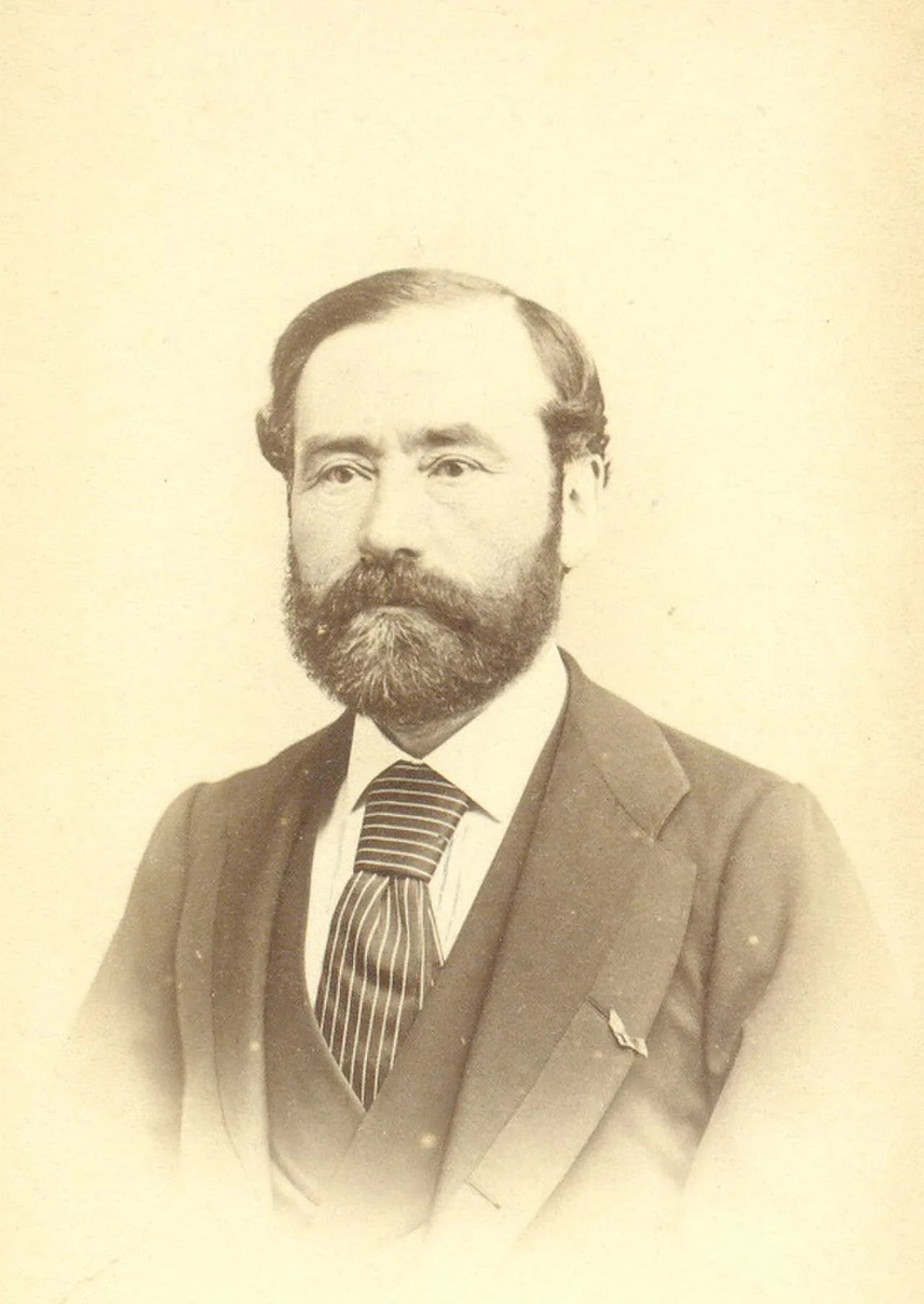 Porträt von Anatole de Brémond d'Ars-Migré (1823–1911) – Gedenkseite