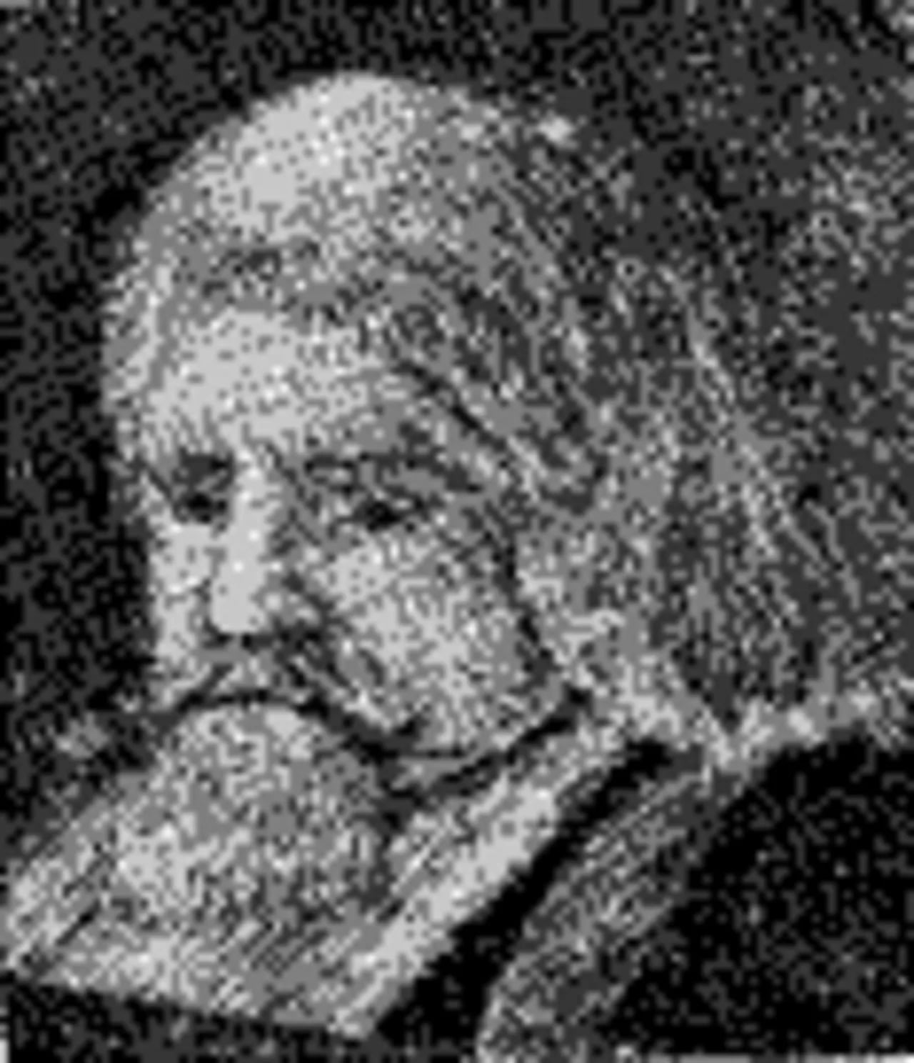 Porträt von Canutus Hahn (1633–1687) – Gedenkseite