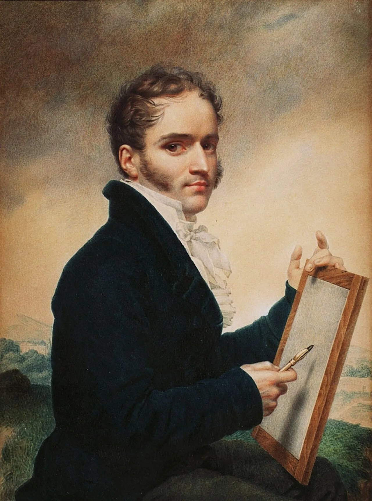 Porträt von Frederic Millet (1786–1859) – Gedenkseite