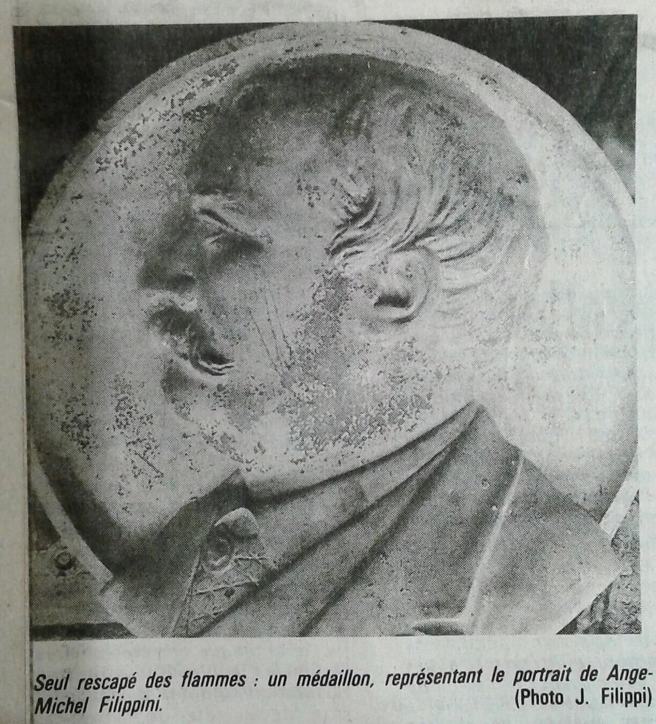 Portrait of Ange Filippini (1834–1887) – memorial page