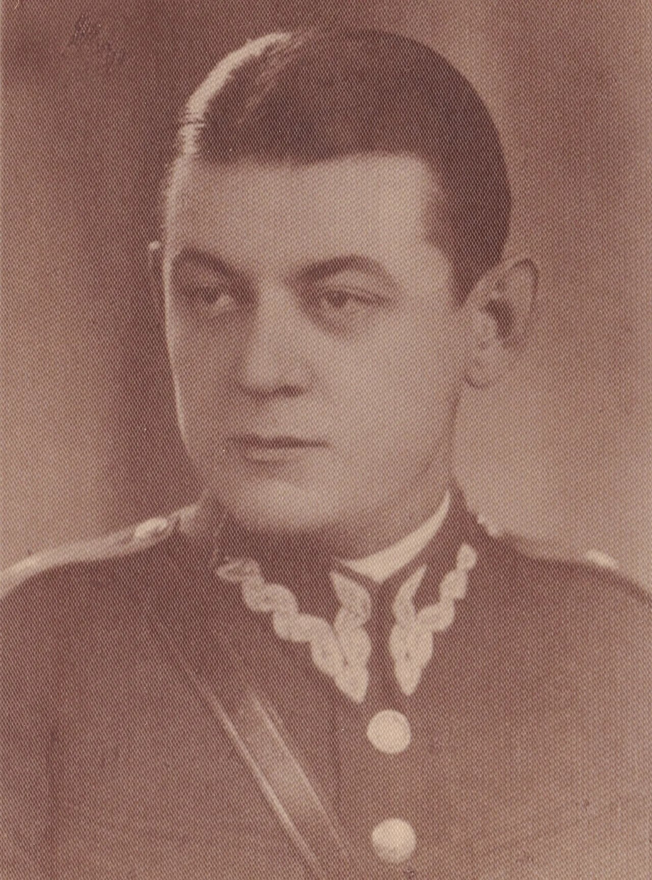 Portrait of Marian Bartosiński (1908–1944) – memorial page