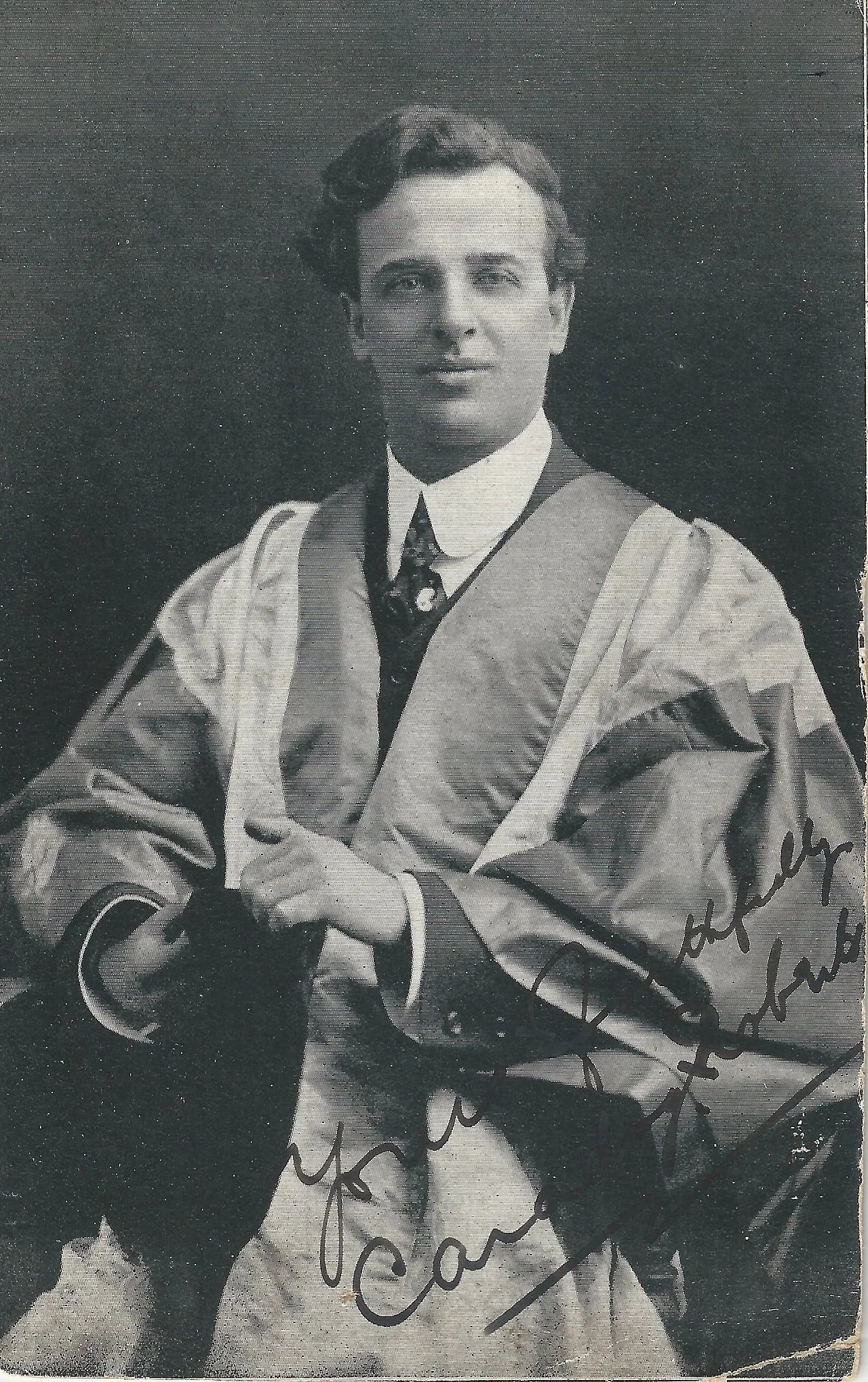 Porträt von Caradog Roberts (1878–1935) – Gedenkseite
