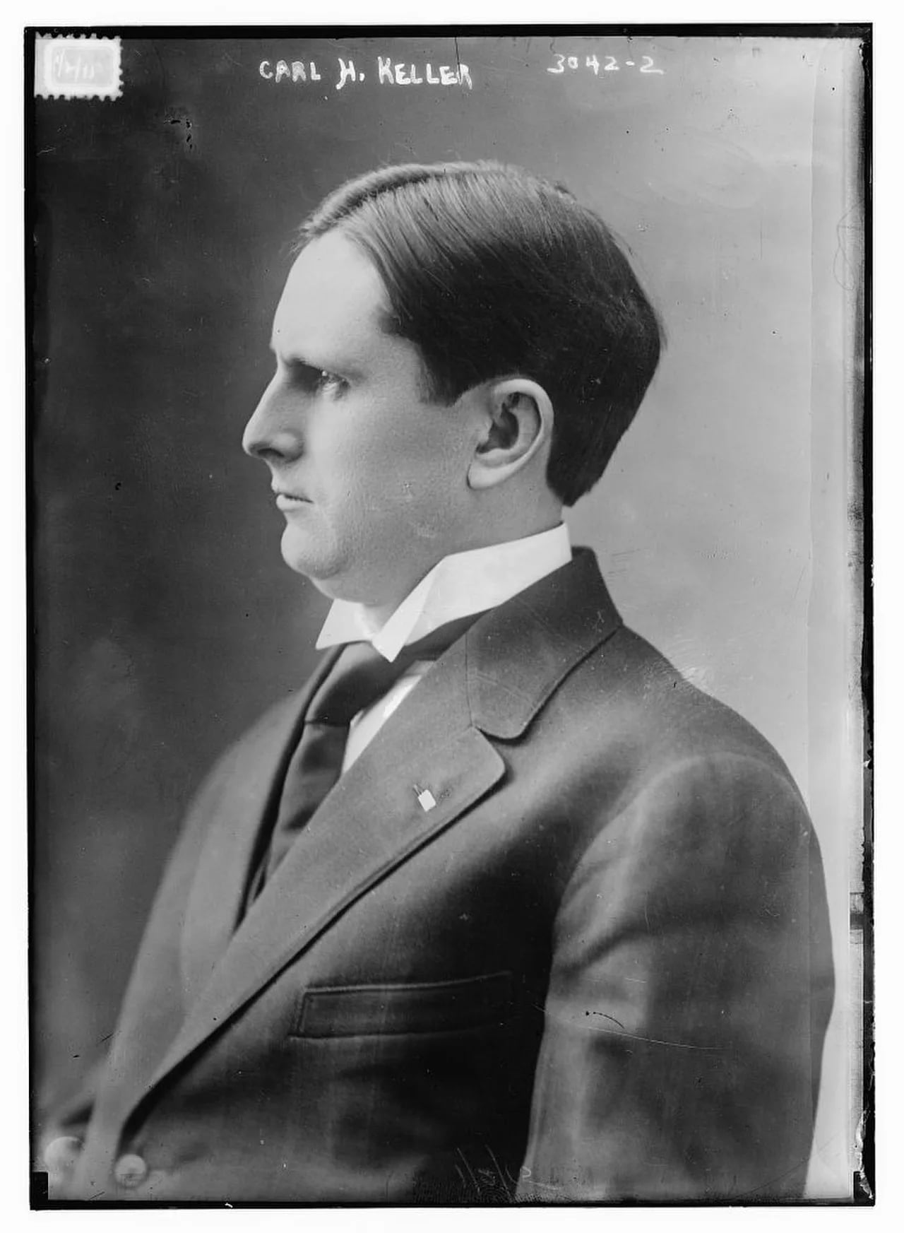Porträt von Carl Henry Keller (1875–1952) – Gedenkseite
