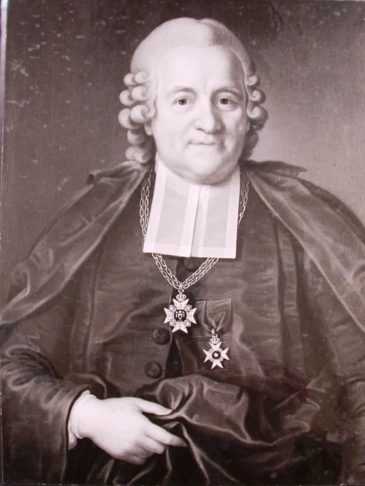 Portrait of Carl Jesper Benzelius (1714–1793) – memorial page