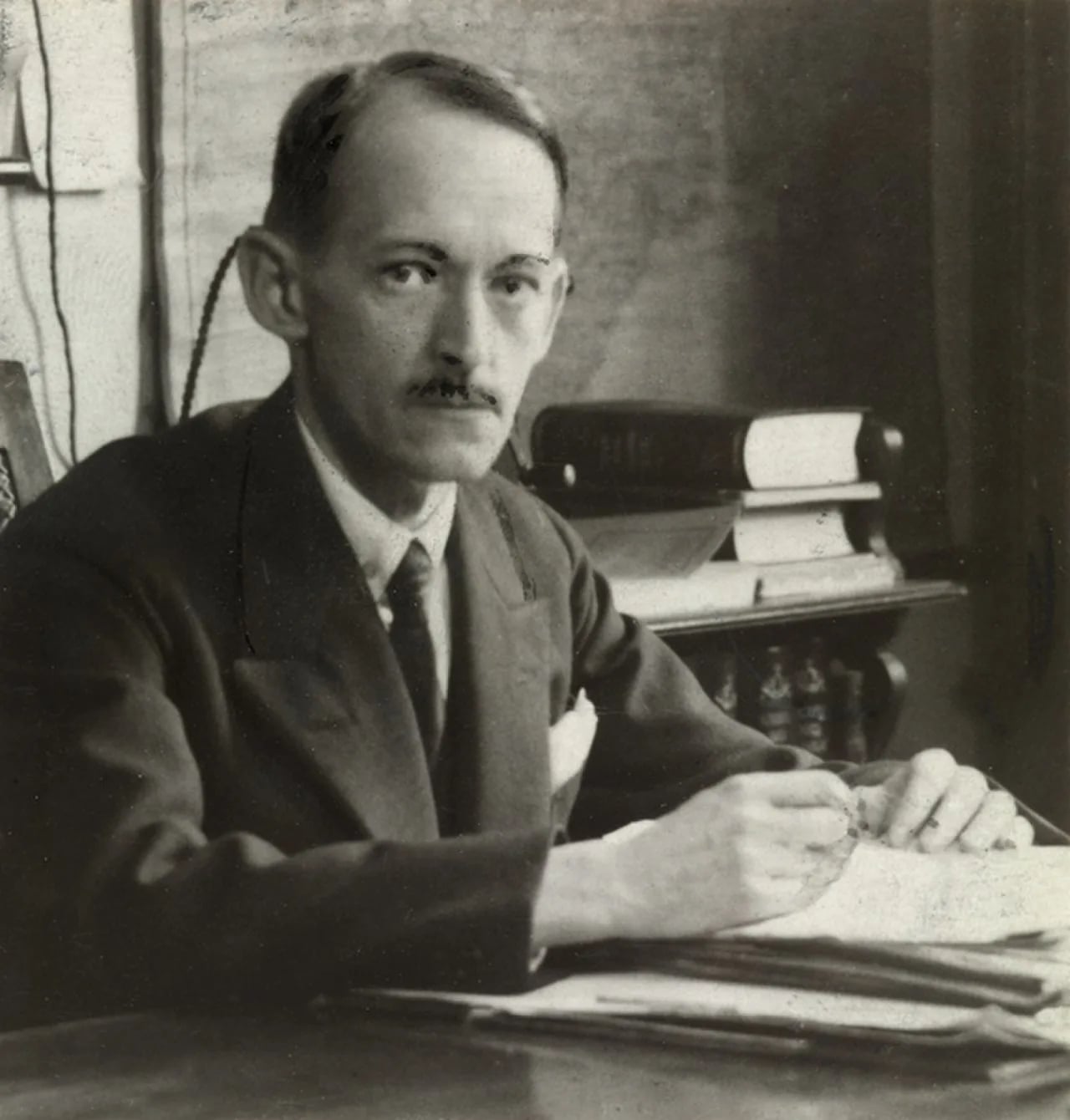 Portrait of Carl Platou (1885–1956) – memorial page