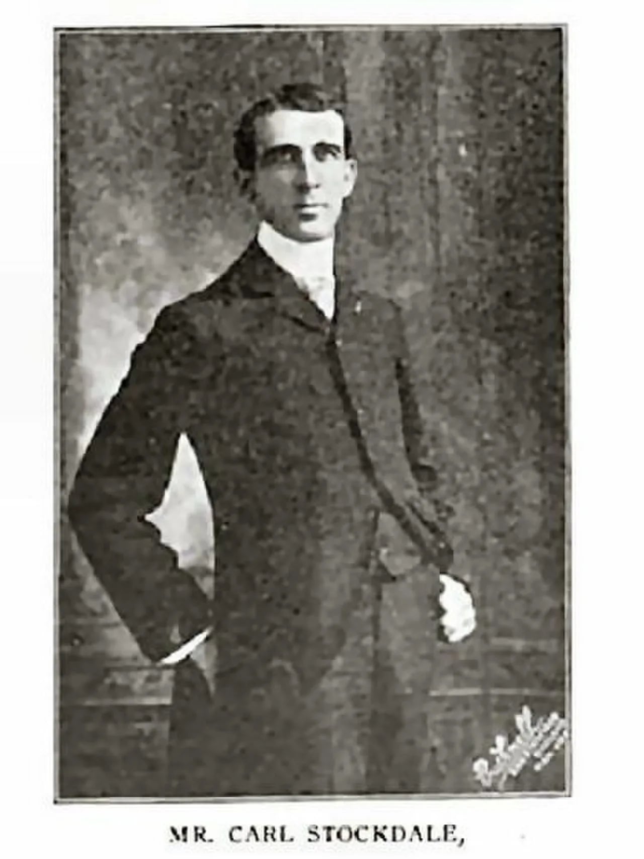 Portrait of Carl Stockdale (1874–1953) – memorial page