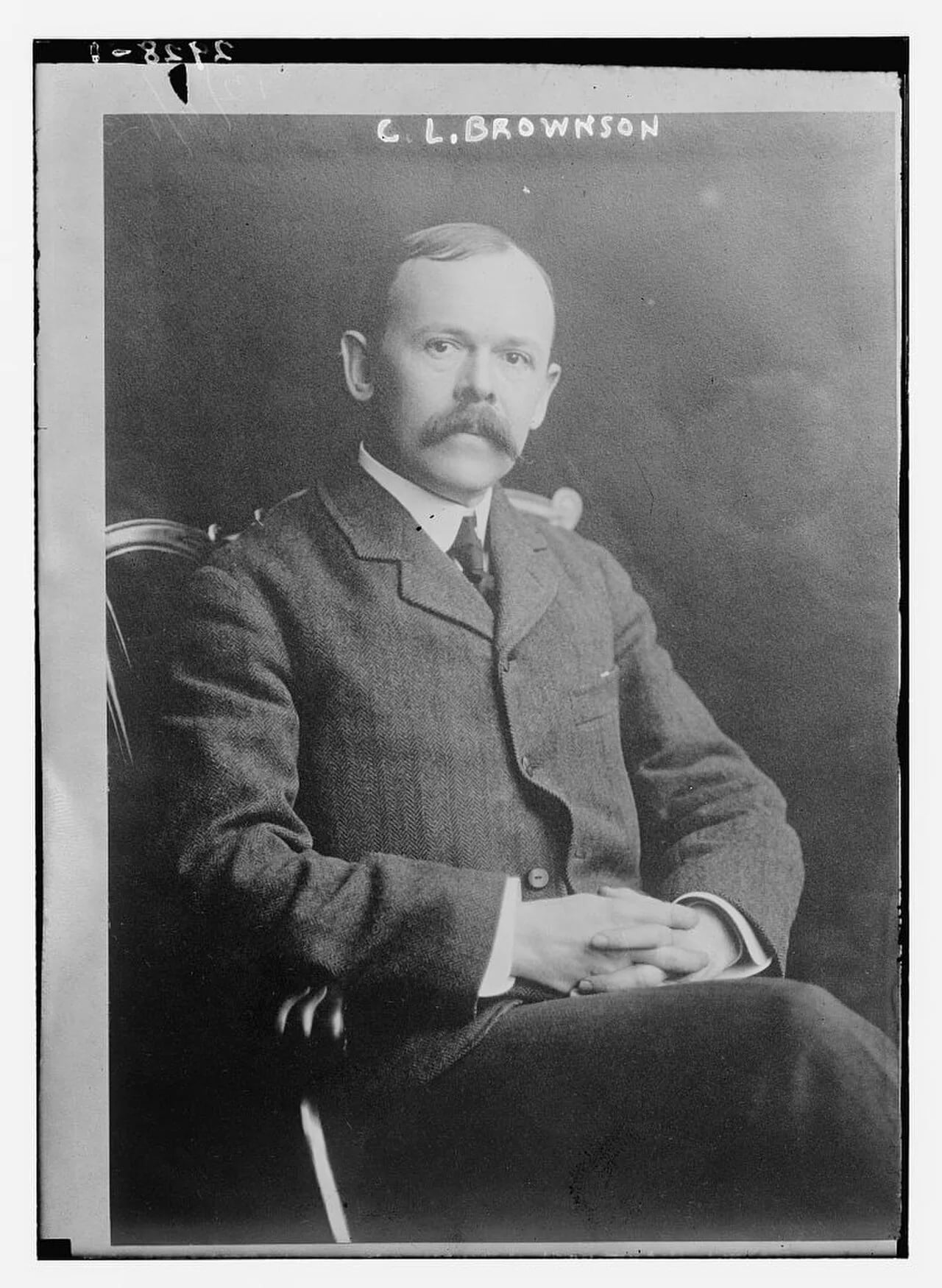Porträt von Carleton Lewis Brownson (1866–1948) – Gedenkseite