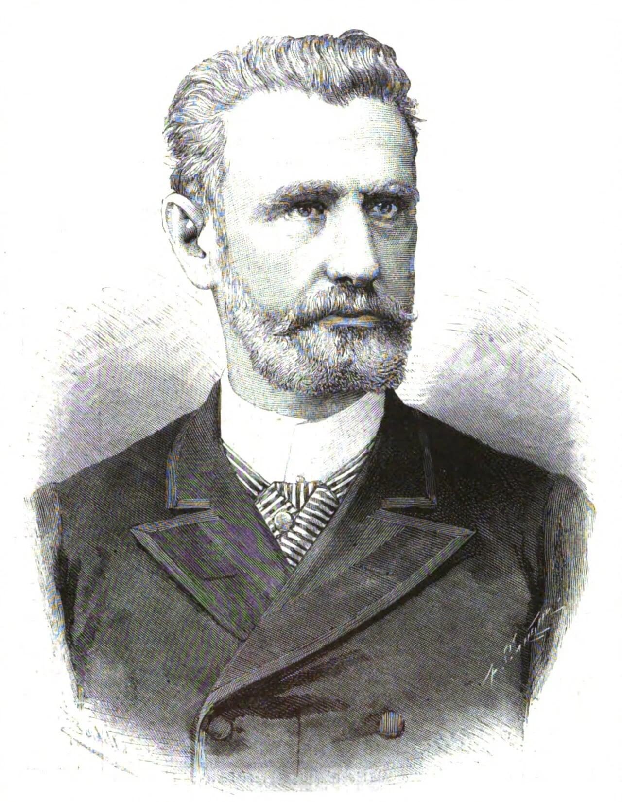 Porträt von Carlos Casado del Alisal (1833–1899) – Gedenkseite