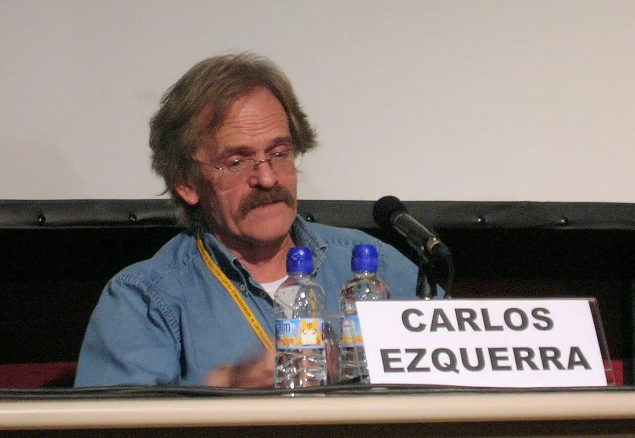 Portrait of Carlos Ezquerra (1947–2018) – memorial page