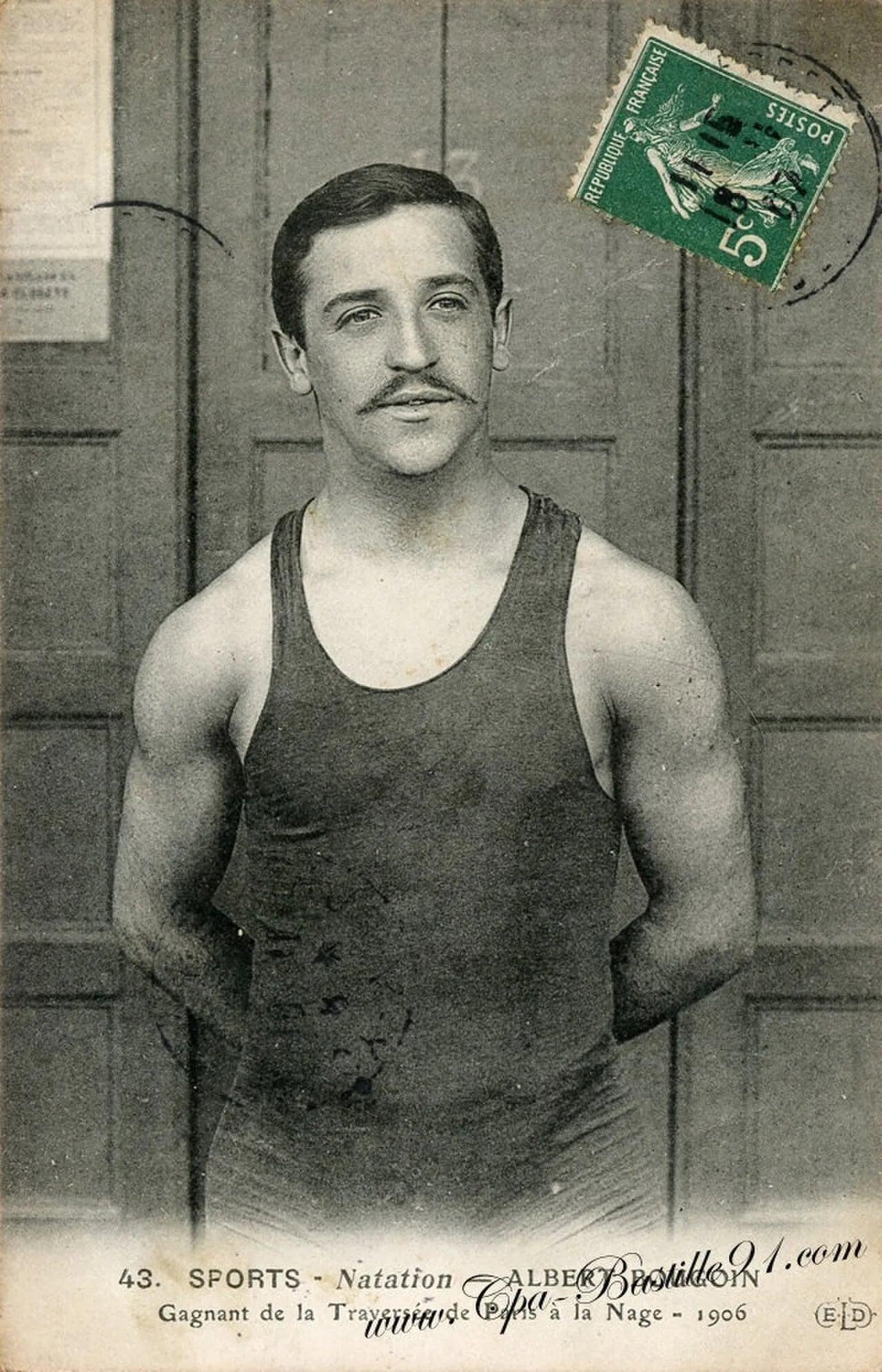 Porträt von Albert Bougoin (1886–1960) – Gedenkseite