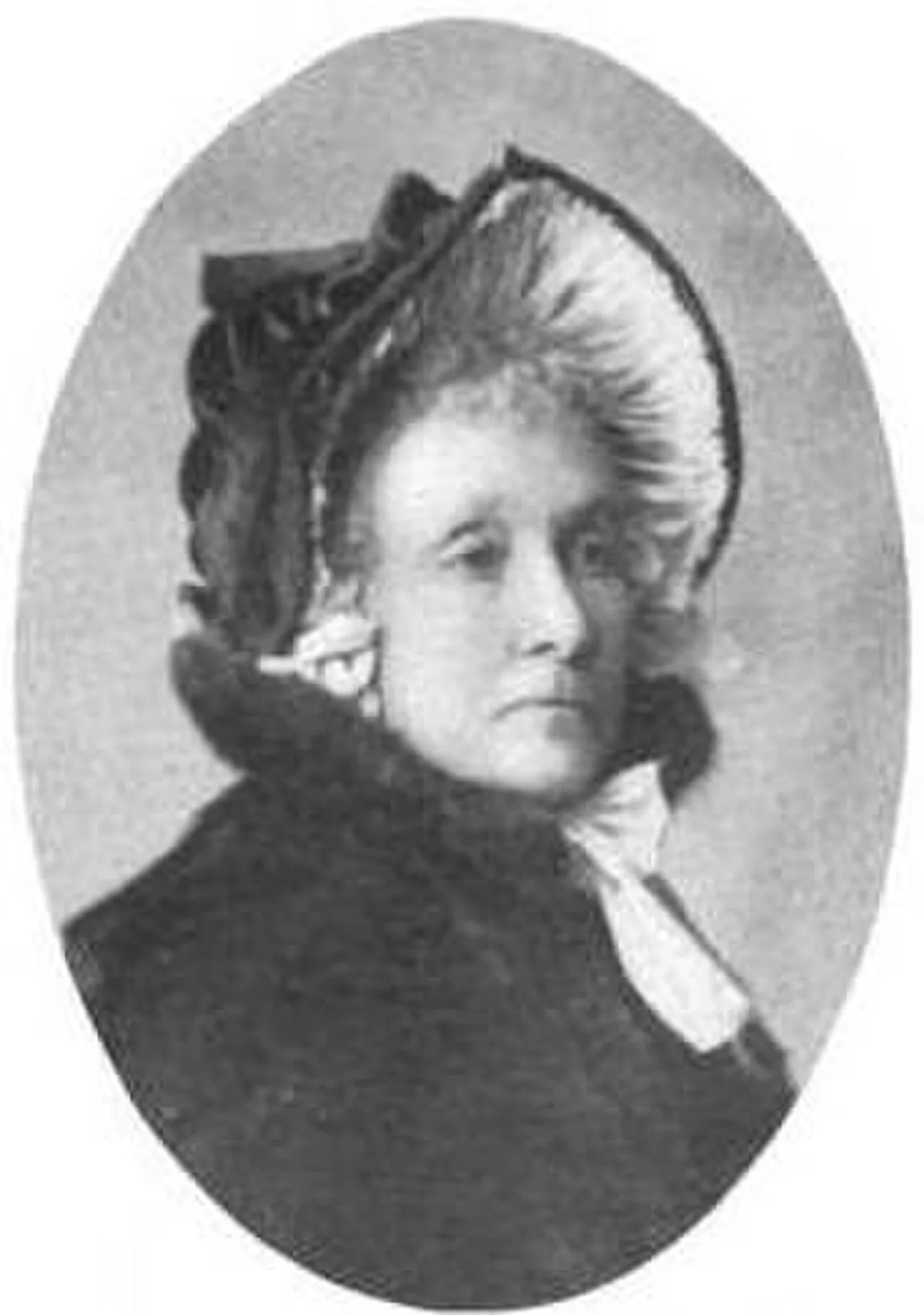 Porträt von Caroline M. Nichols Churchill (1833–1926) – Gedenkseite