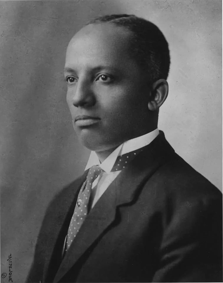 Portrait of Carter G. Woodson (1875–1950) – memorial page
